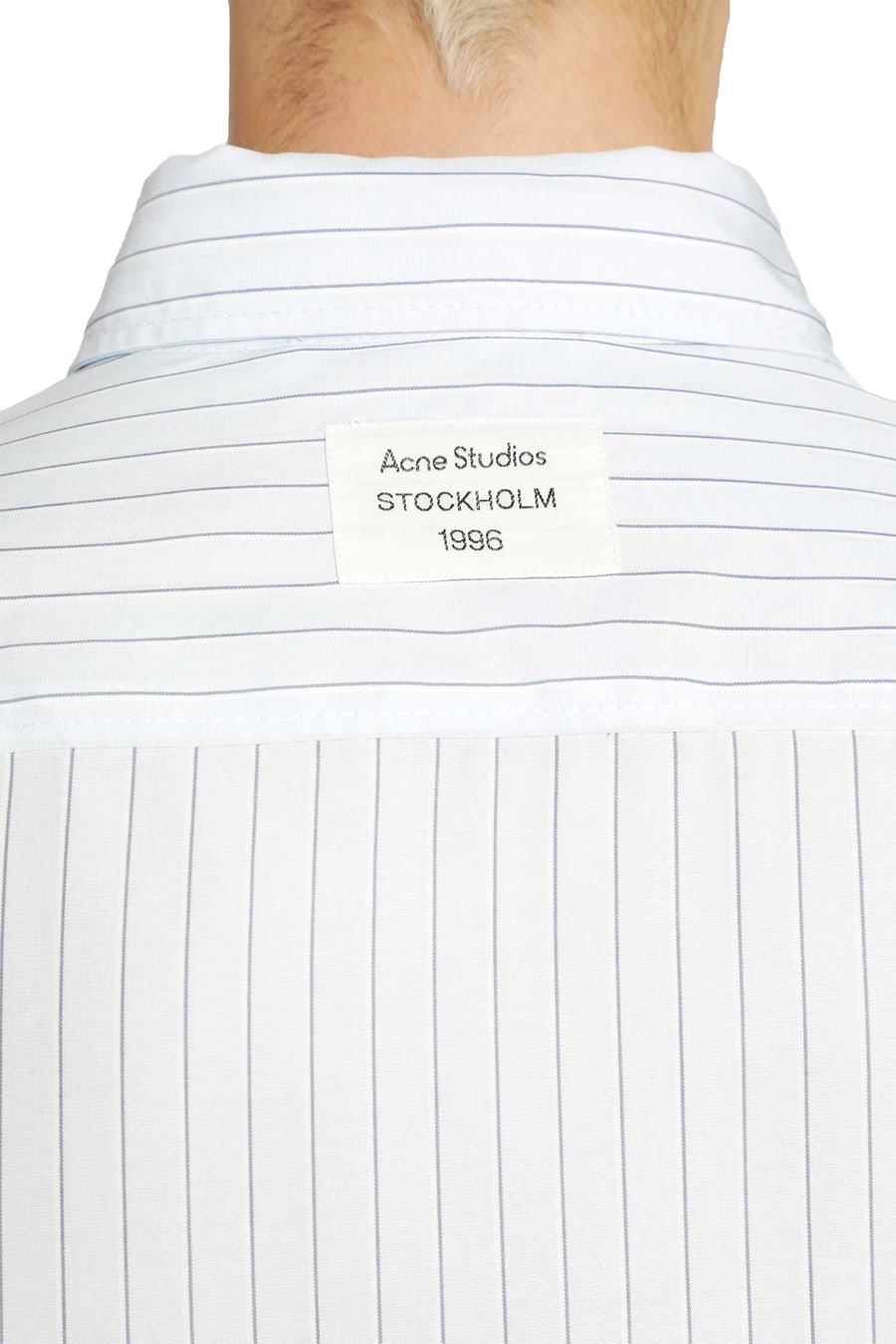 ACNE STUDIOS Striped Button-Up Shirt, view 4