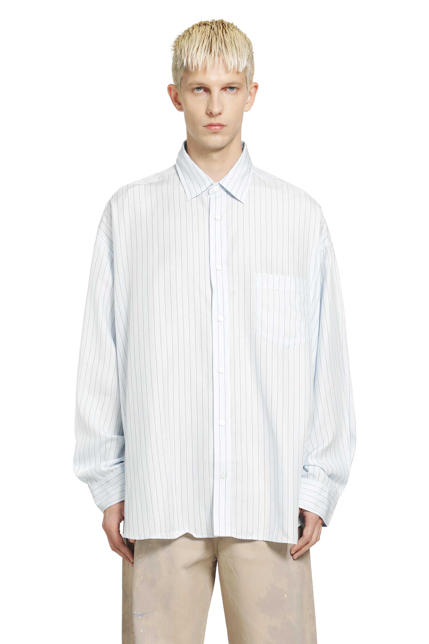 ACNE STUDIOS Striped Button-Up Shirt