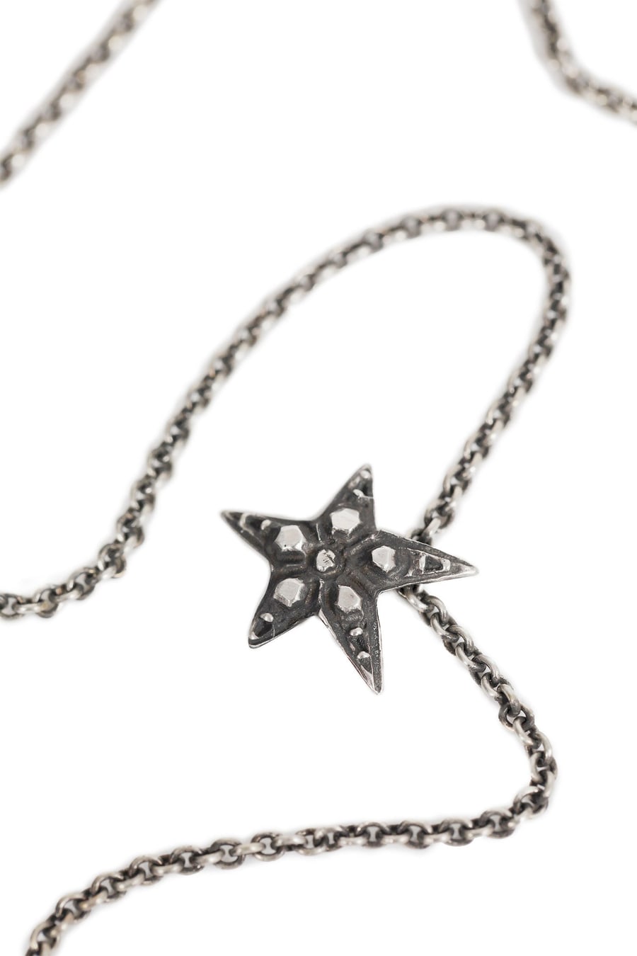 WERKSTATT MUNCHEN Chain Mini Star Necklace, view 3