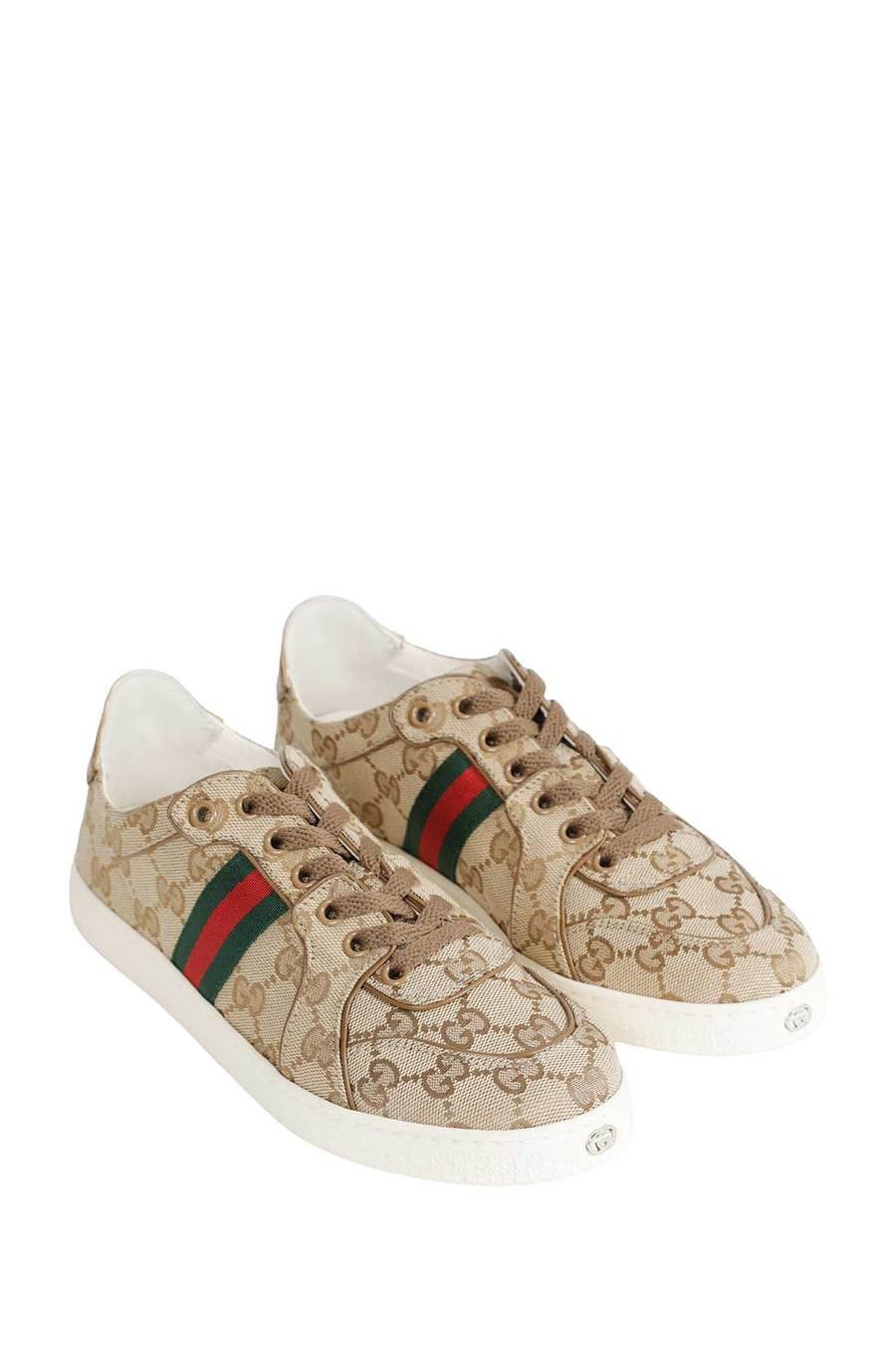 Gucci Canvas Sneakers, view 6