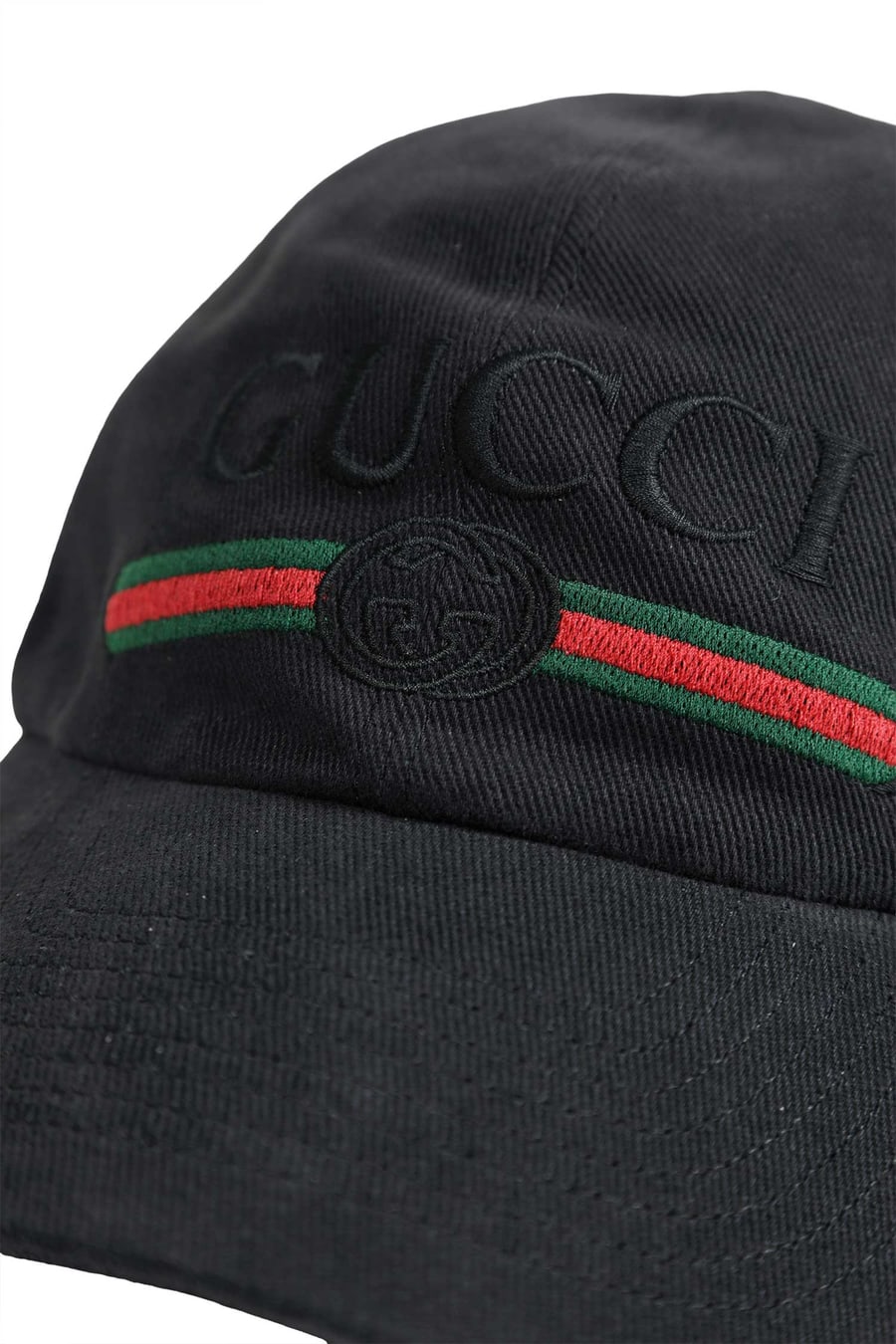 Gucci Cotton Baseball Hat, view 4