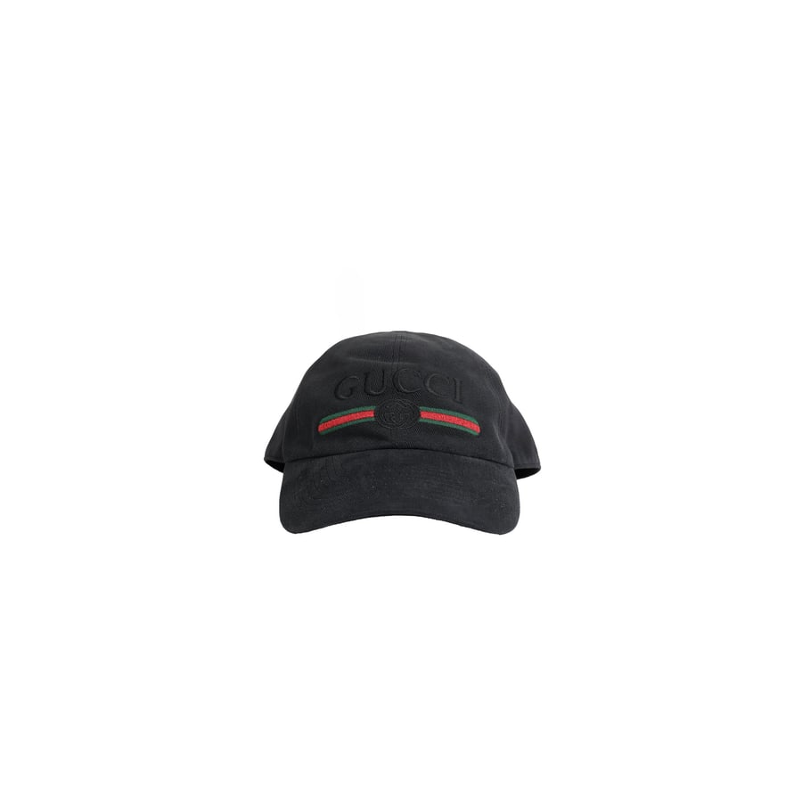 Gucci Cotton Baseball Hat, view 5
