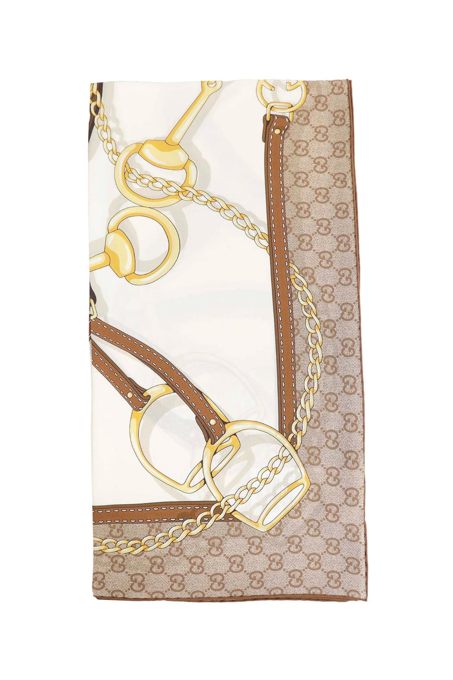 Gucci Printed Silk Scarf