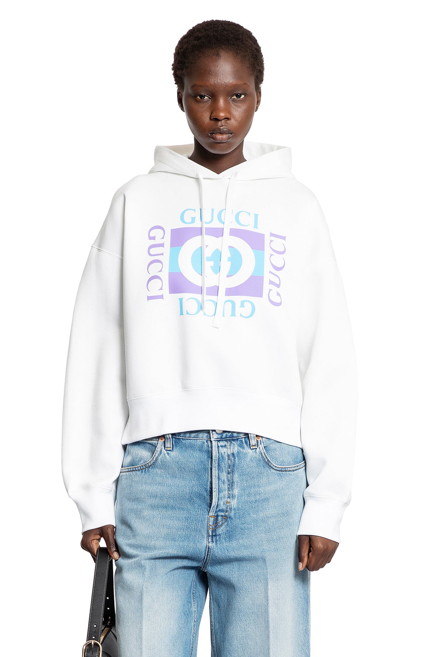 Gucci Vintage Logo Boxy Hoodie
