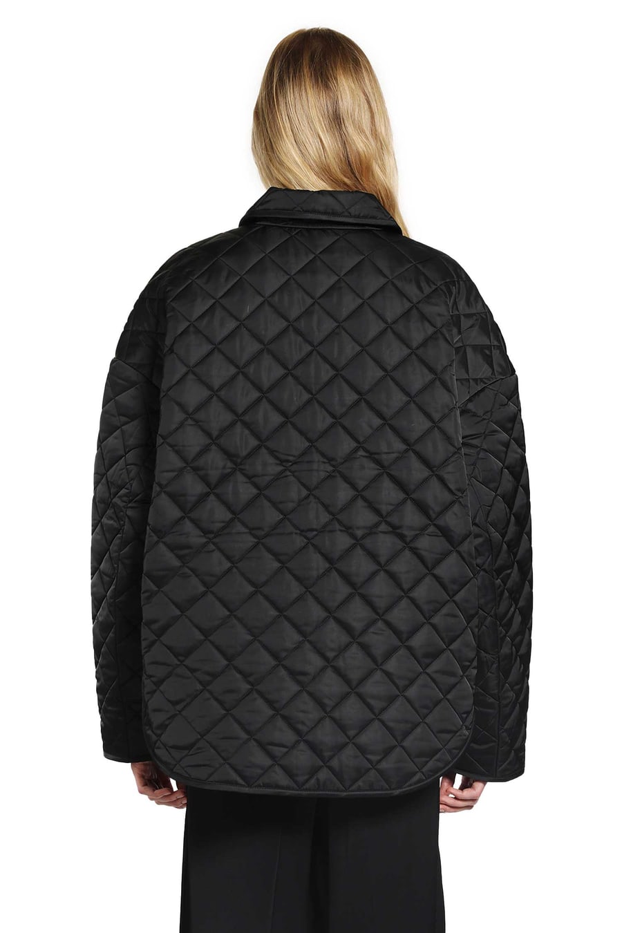 Toteme Oversized Quilted Bomber Jacket, view 4