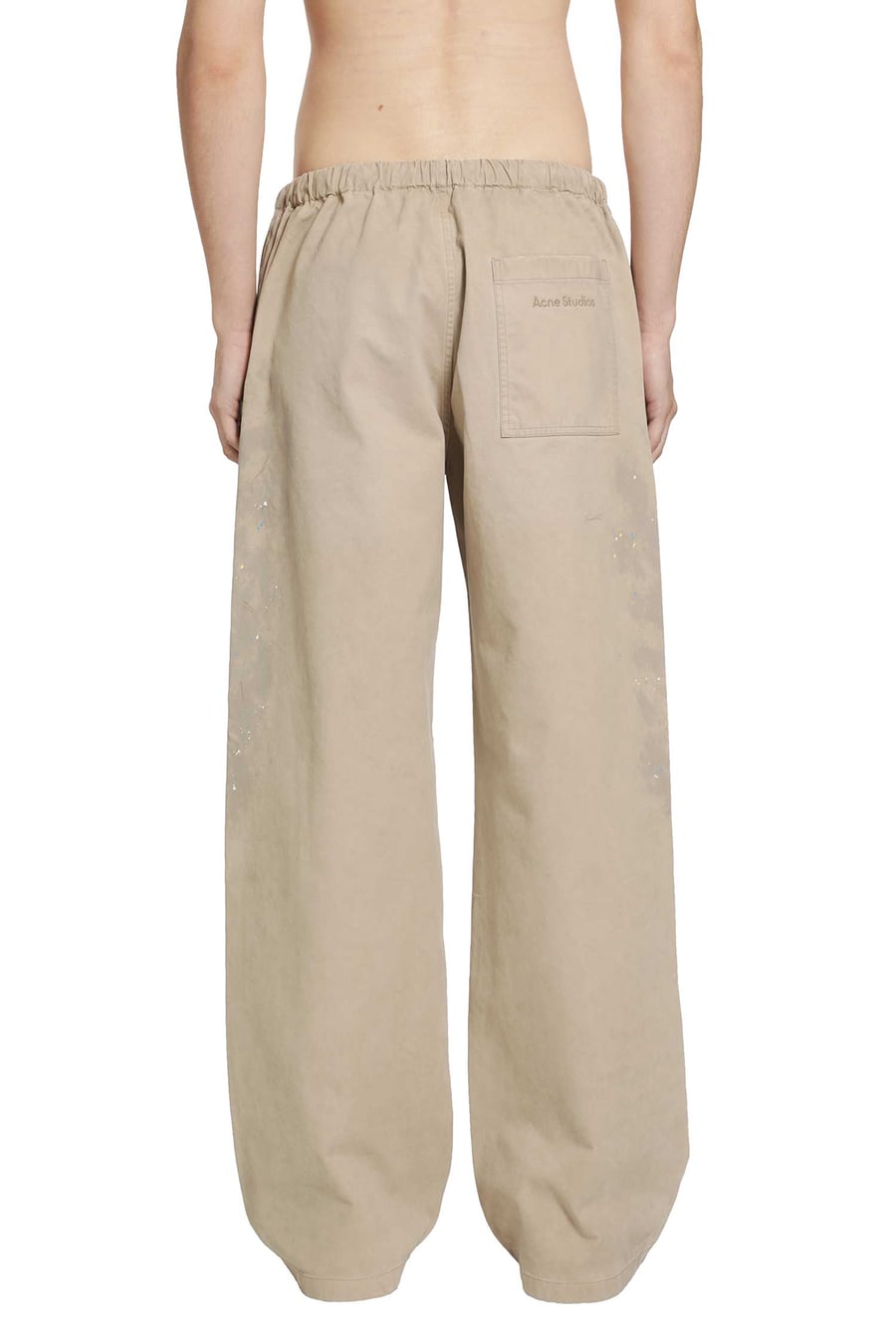 ACNE STUDIOS Washed Twill Pants, view 4