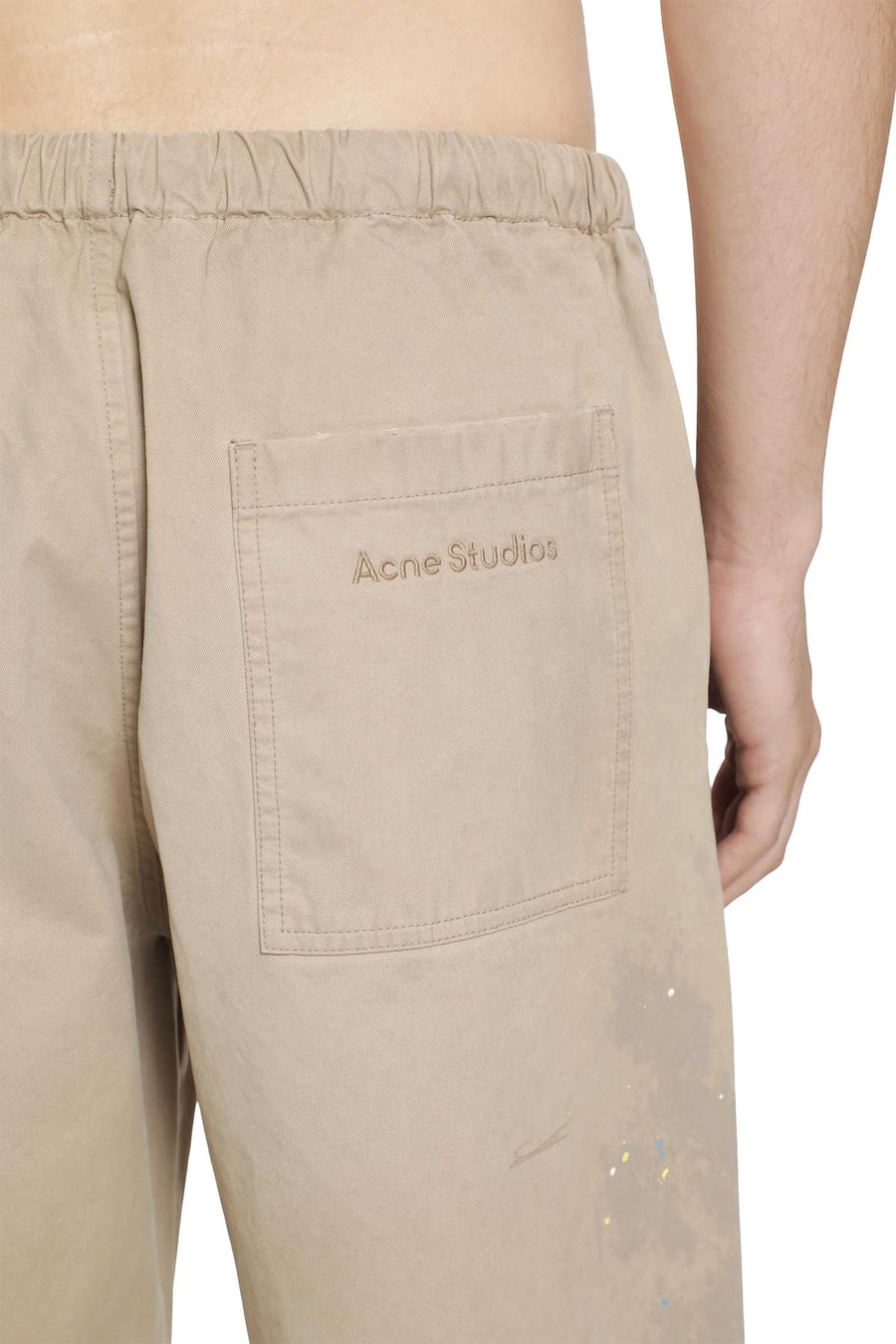 ACNE STUDIOS Washed Twill Pants, view 5