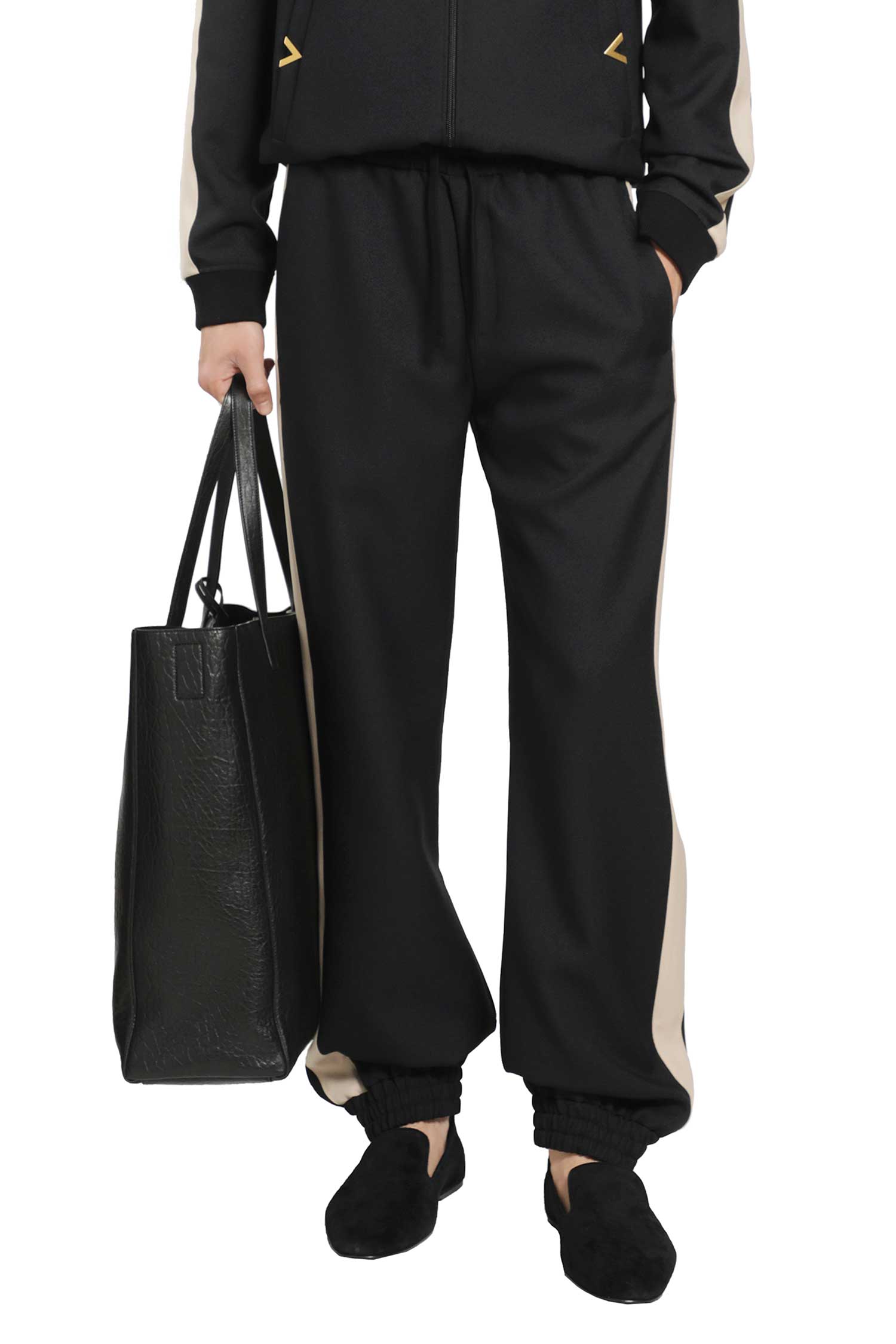 VALENTINO Vlogo Jersey Pants