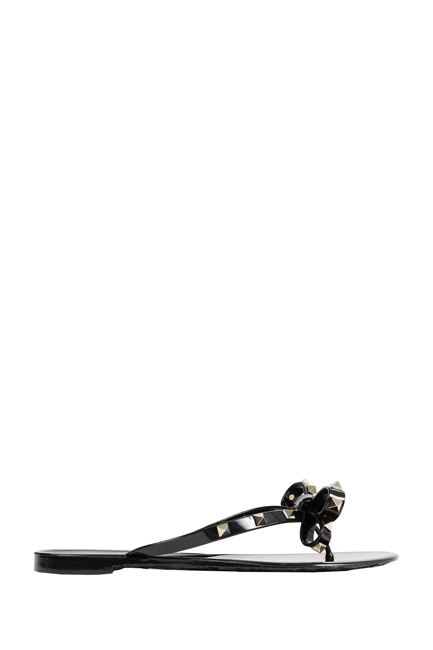 Valentino Garavani Rockstud Rubber Slippers