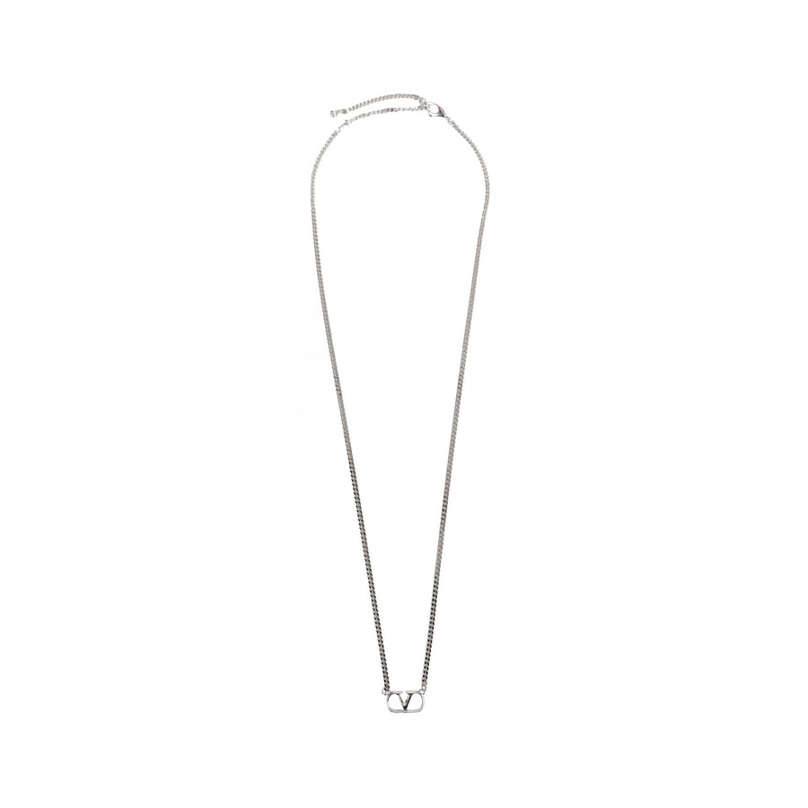 VALENTINO VLogo Necklace, view 4
