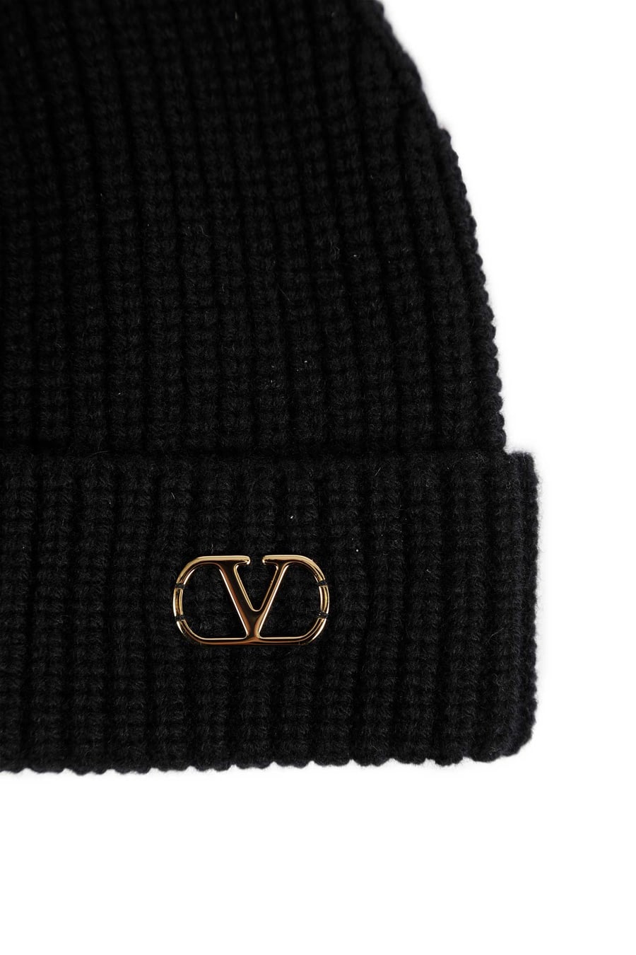 VALENTINO VLogo Cashmere Beanie, view 3