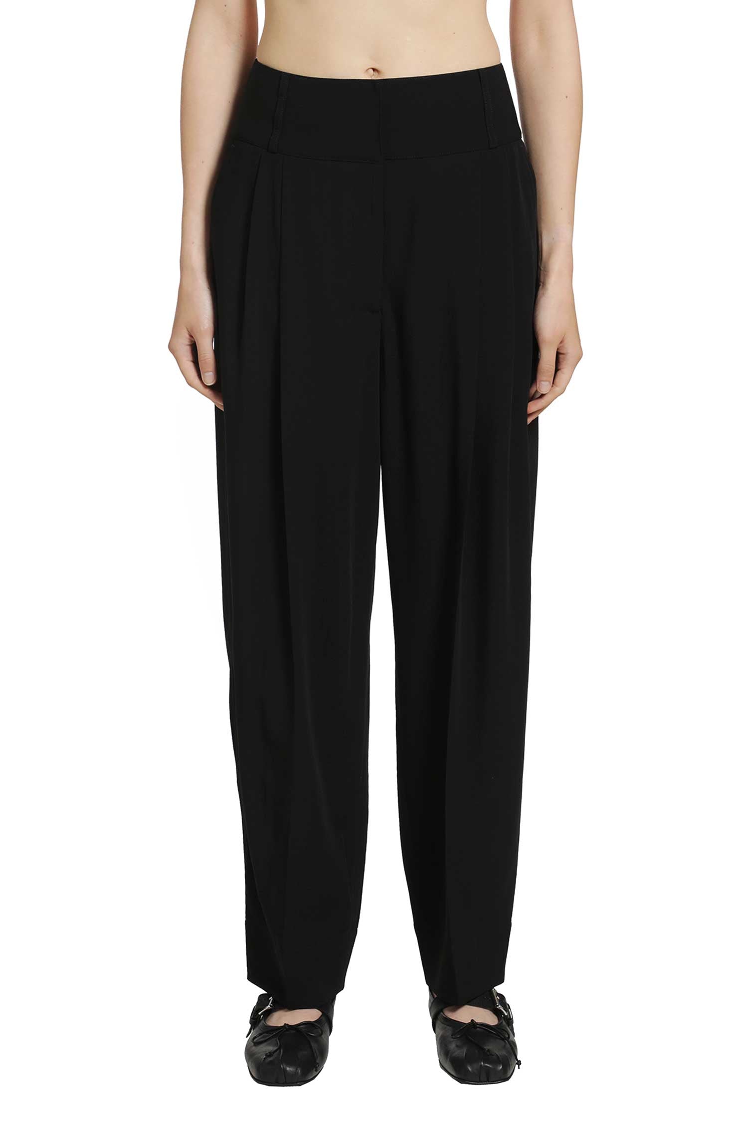 Toteme Draped Balloon Trousers, view 2