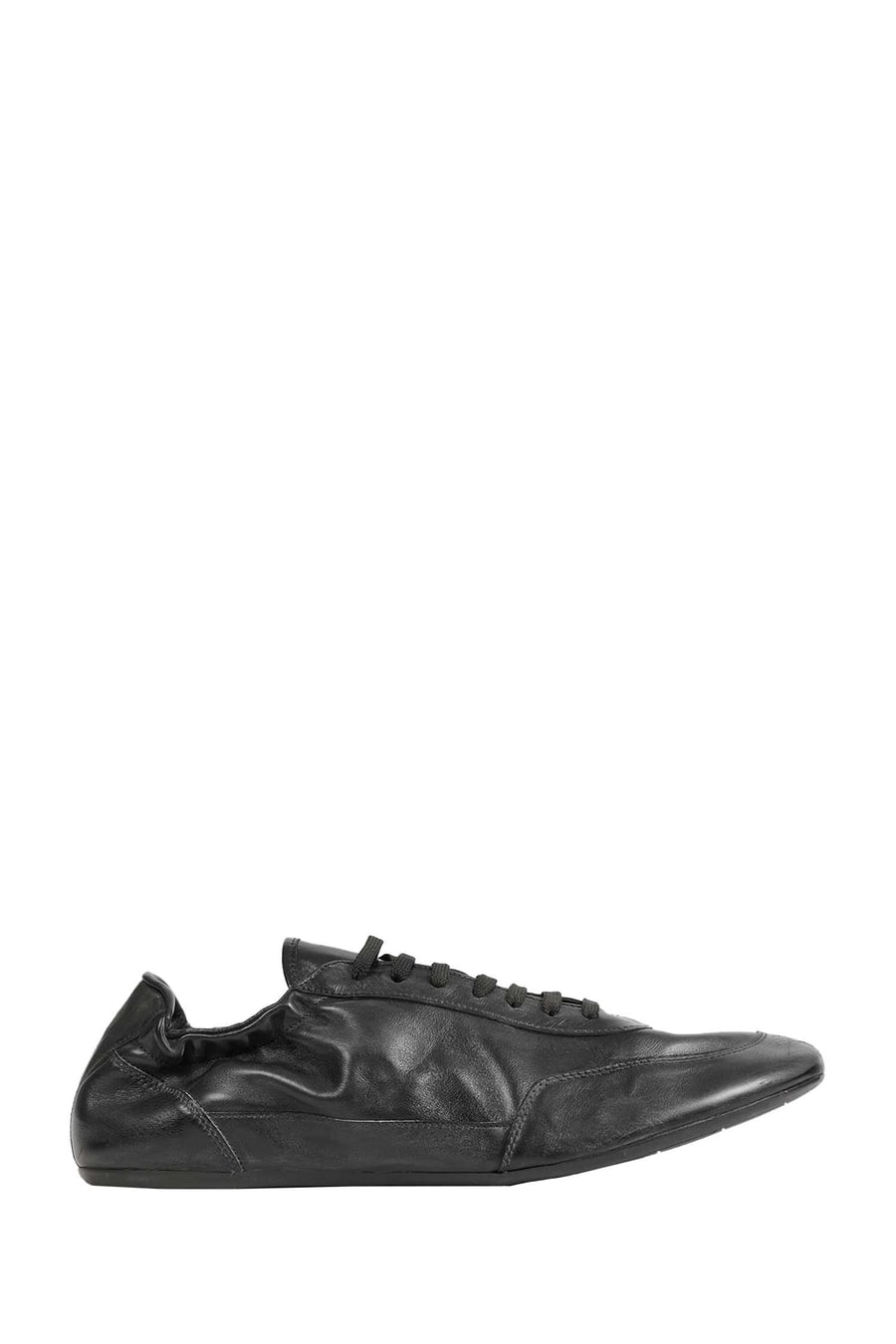 Prada Collapse Leather Sneakers