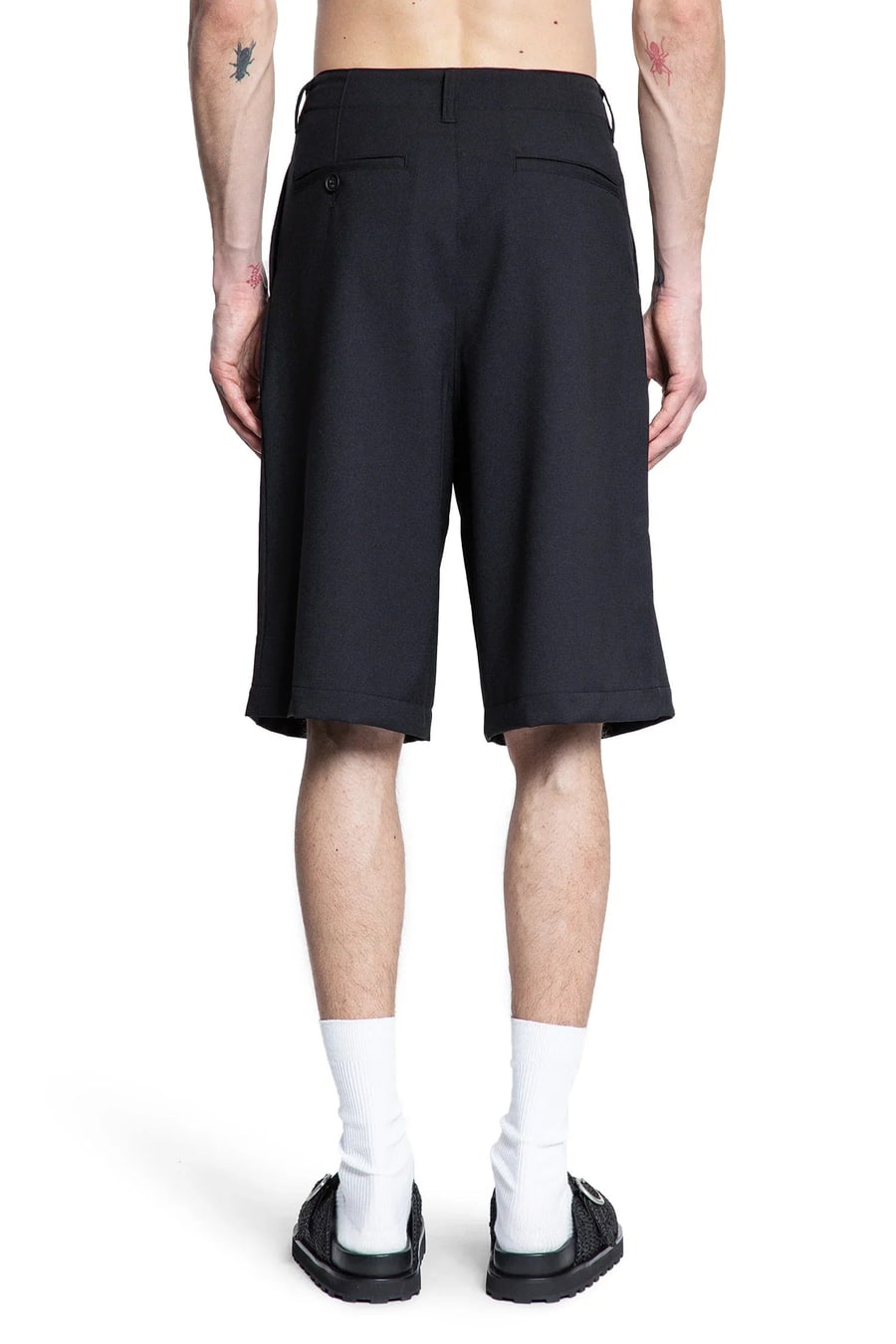 KUON Twill Suiting 3/4 Trousers, view 4