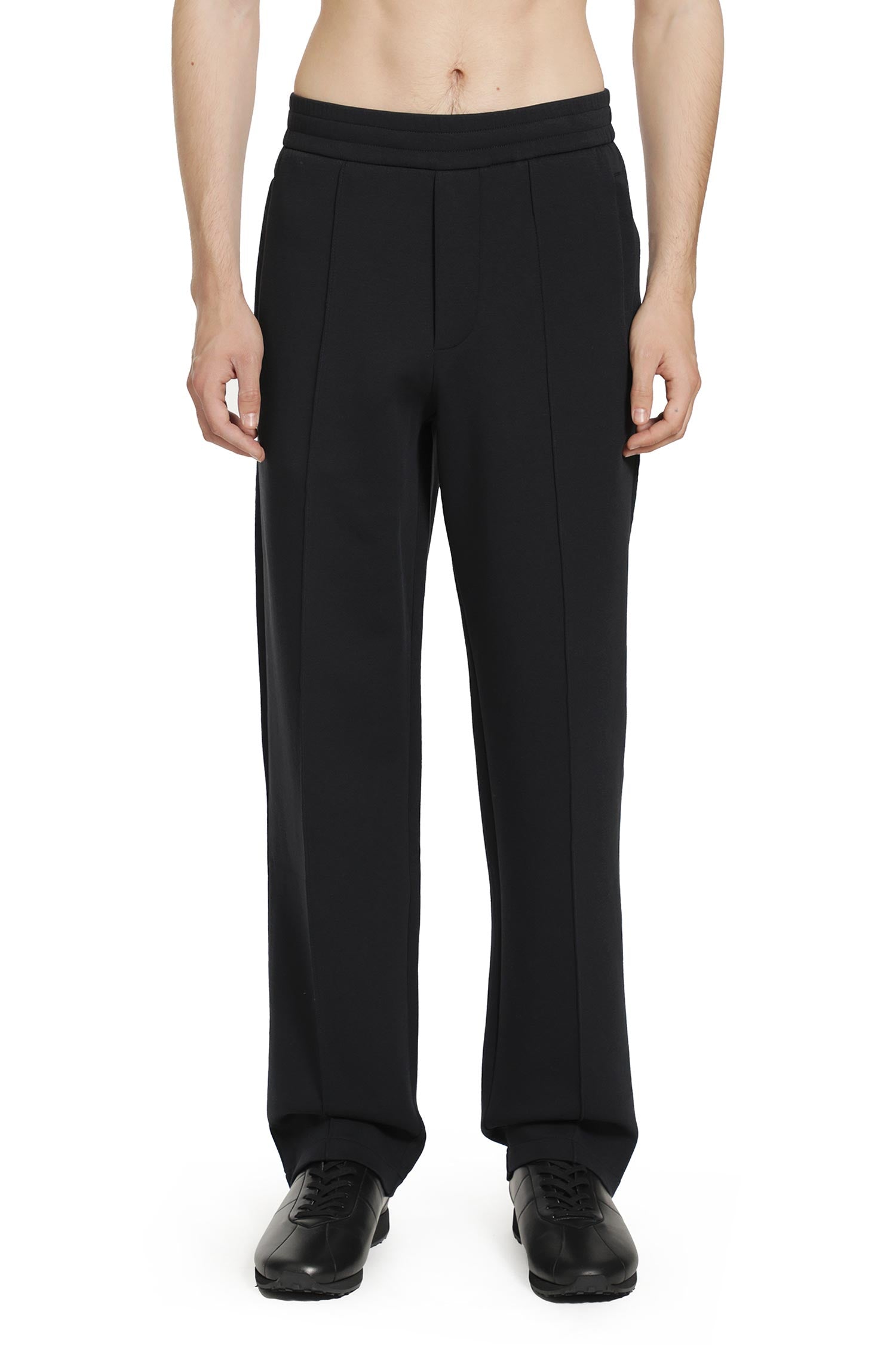 Emporio Armani Double Jersey Trousers, view 2