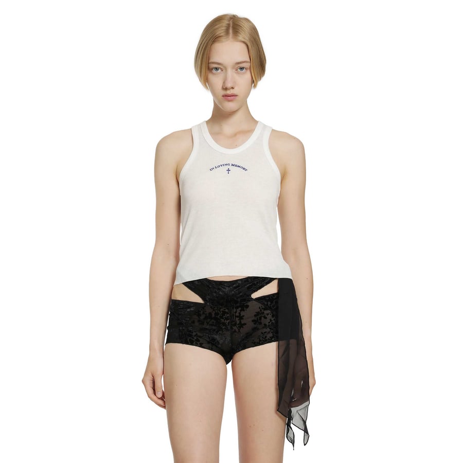 DAISY Soft Washed Rib Tank, view 7
