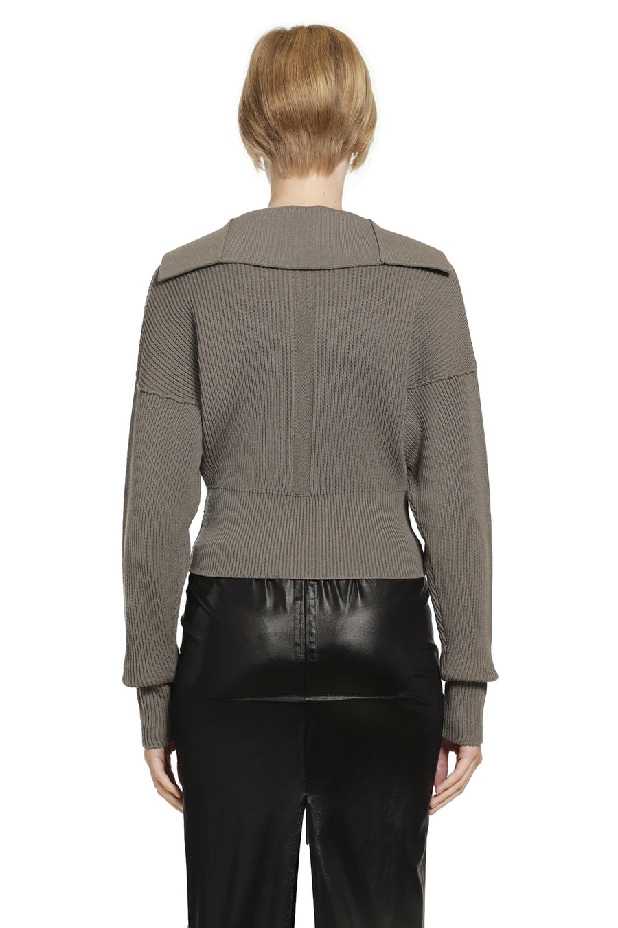 Rick Owens Temple Dracu Cropped V, view 4