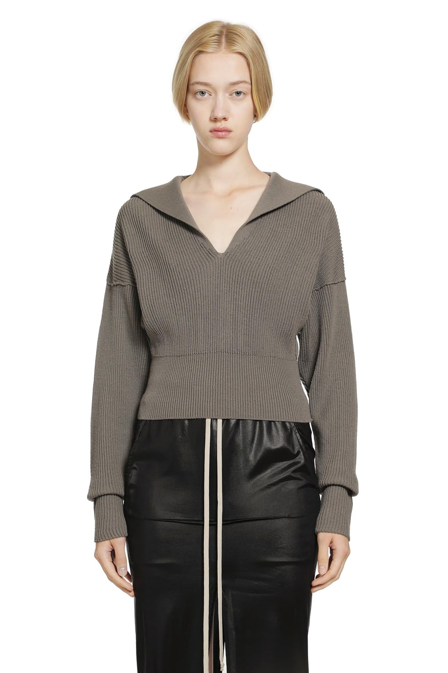 Rick Owens Temple Dracu Cropped V, view 2