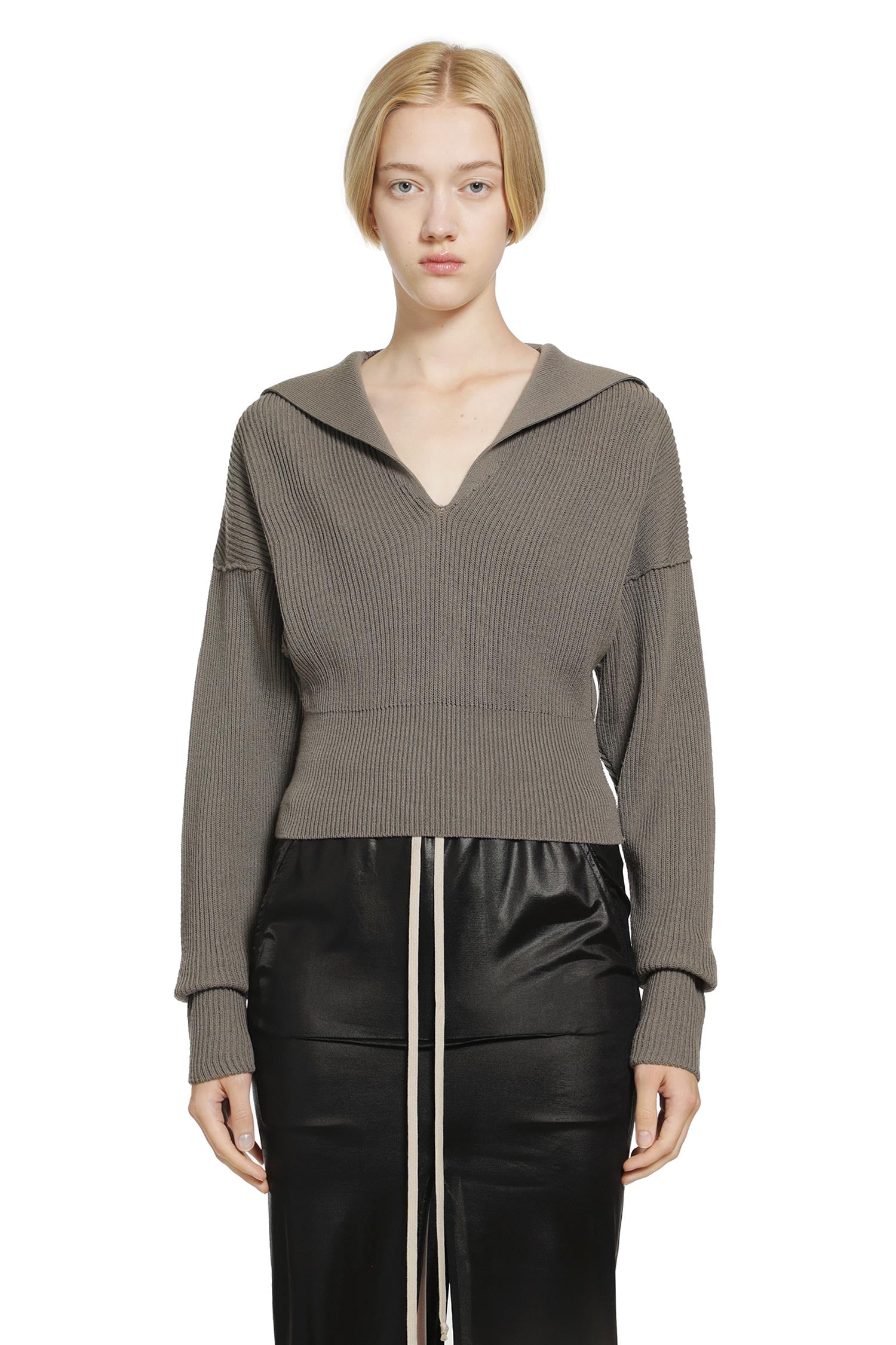 Rick Owens Temple Dracu Cropped V, view 2