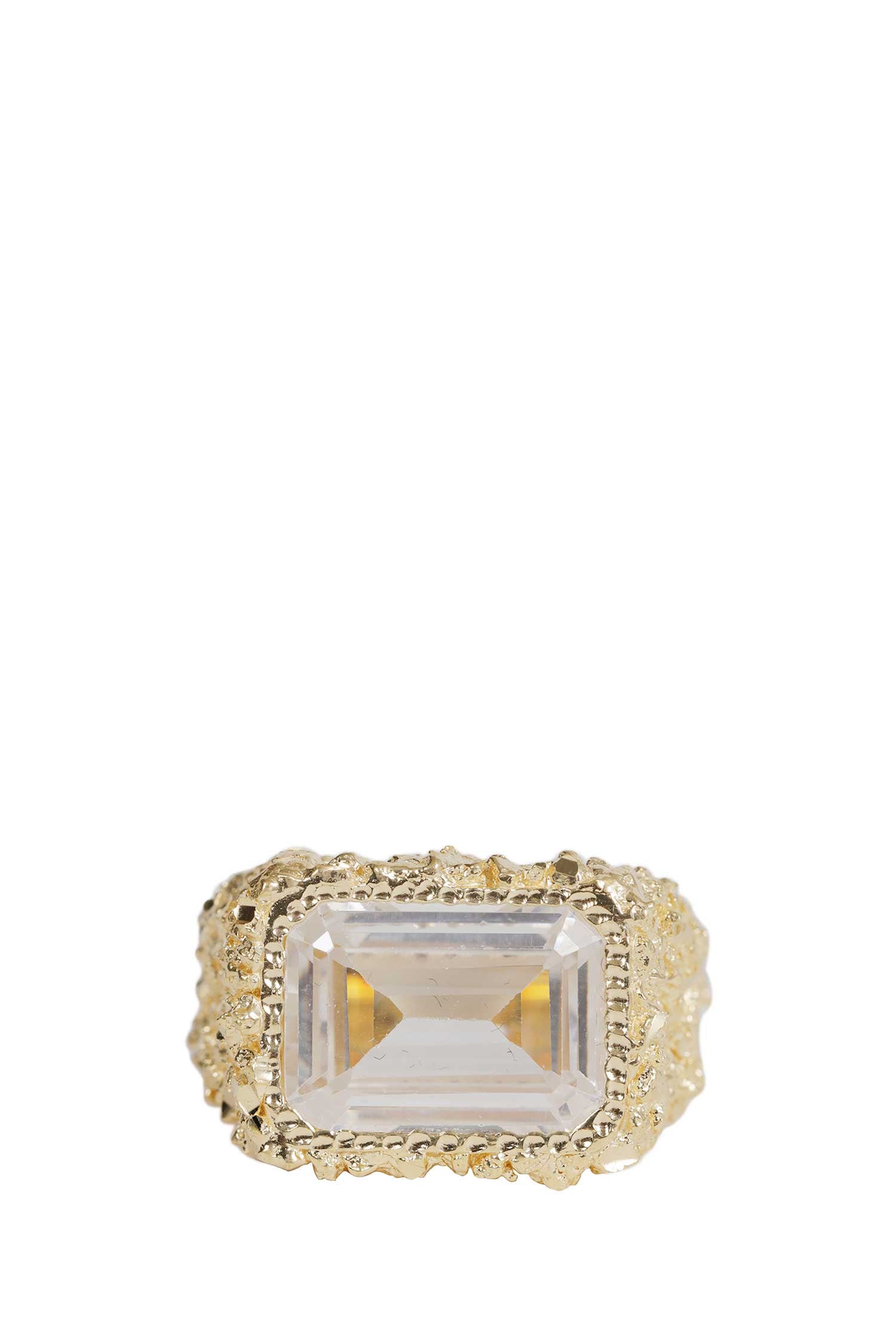 VENEDA CARTER Rectangle Crystal Ring