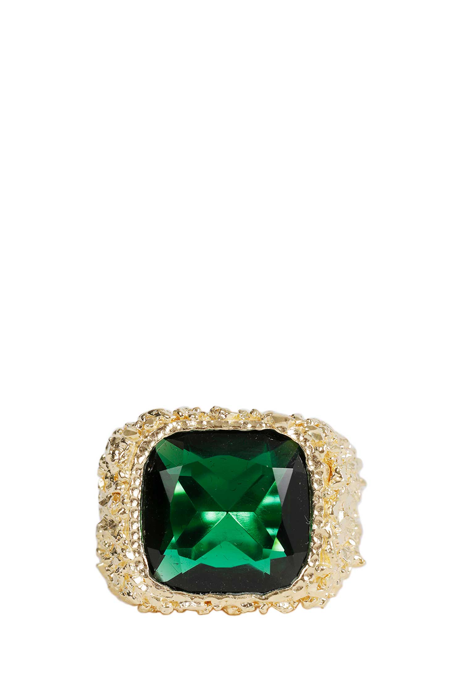 VENEDA CARTER Large Square Emerald Ring