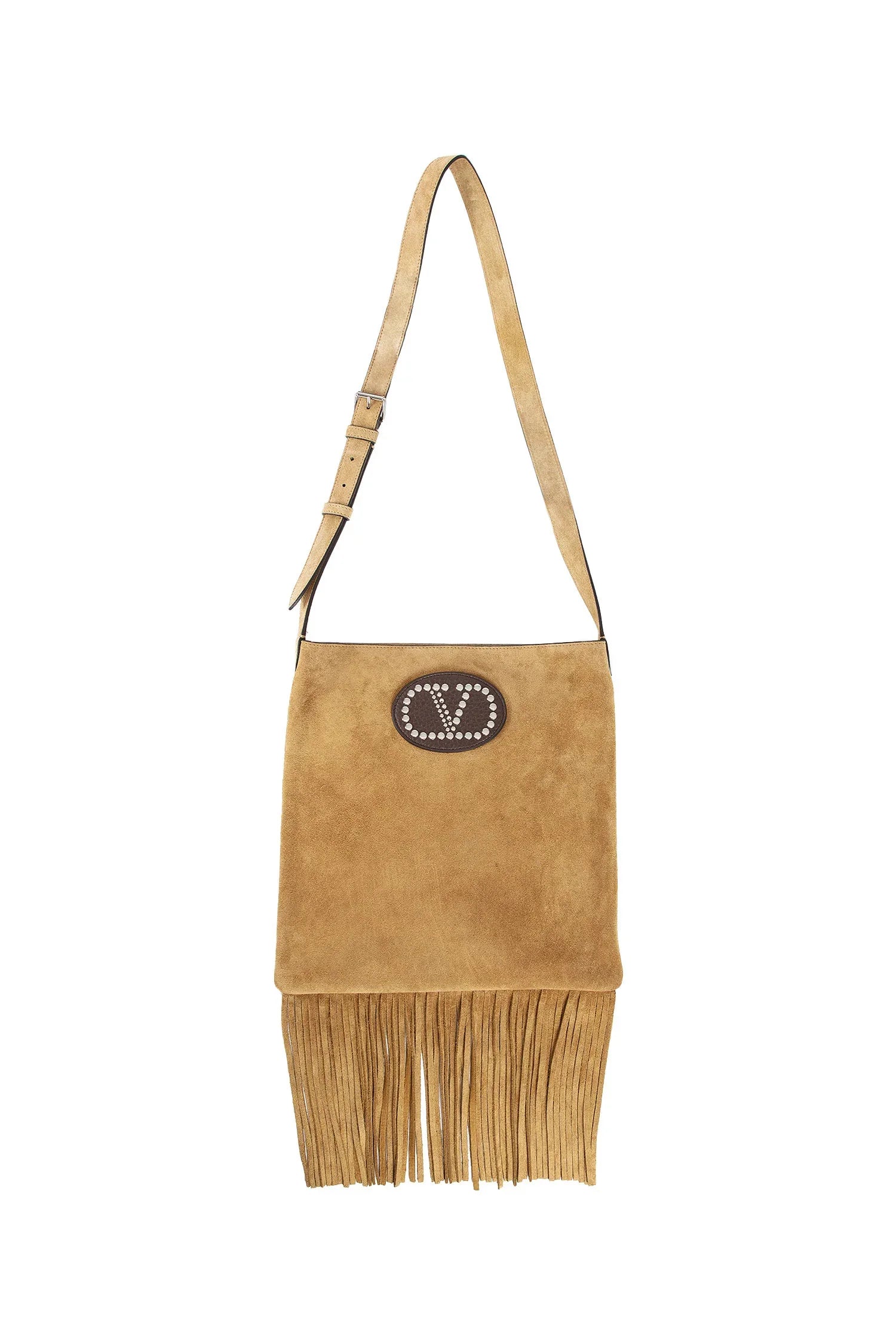 Valentino Garavani Nellcôte Suede Shoulder bag