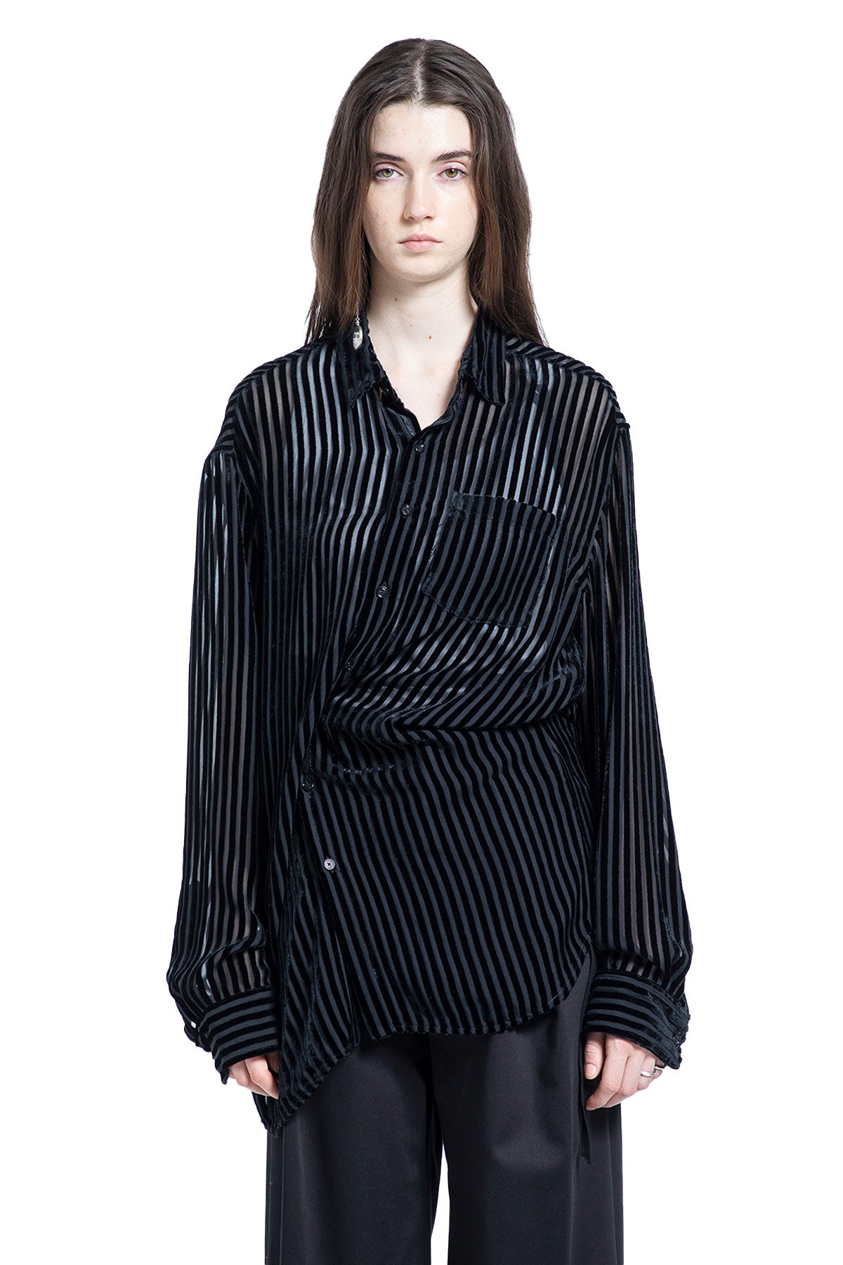 Ann Demeulemeester Elisabeth Long High Comfort Shirt