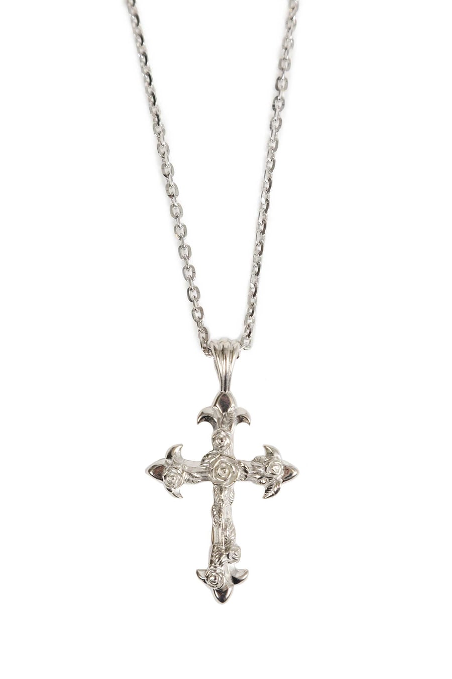 EMANUELE BICOCCHI Rose Cross Large Necklace, view 2