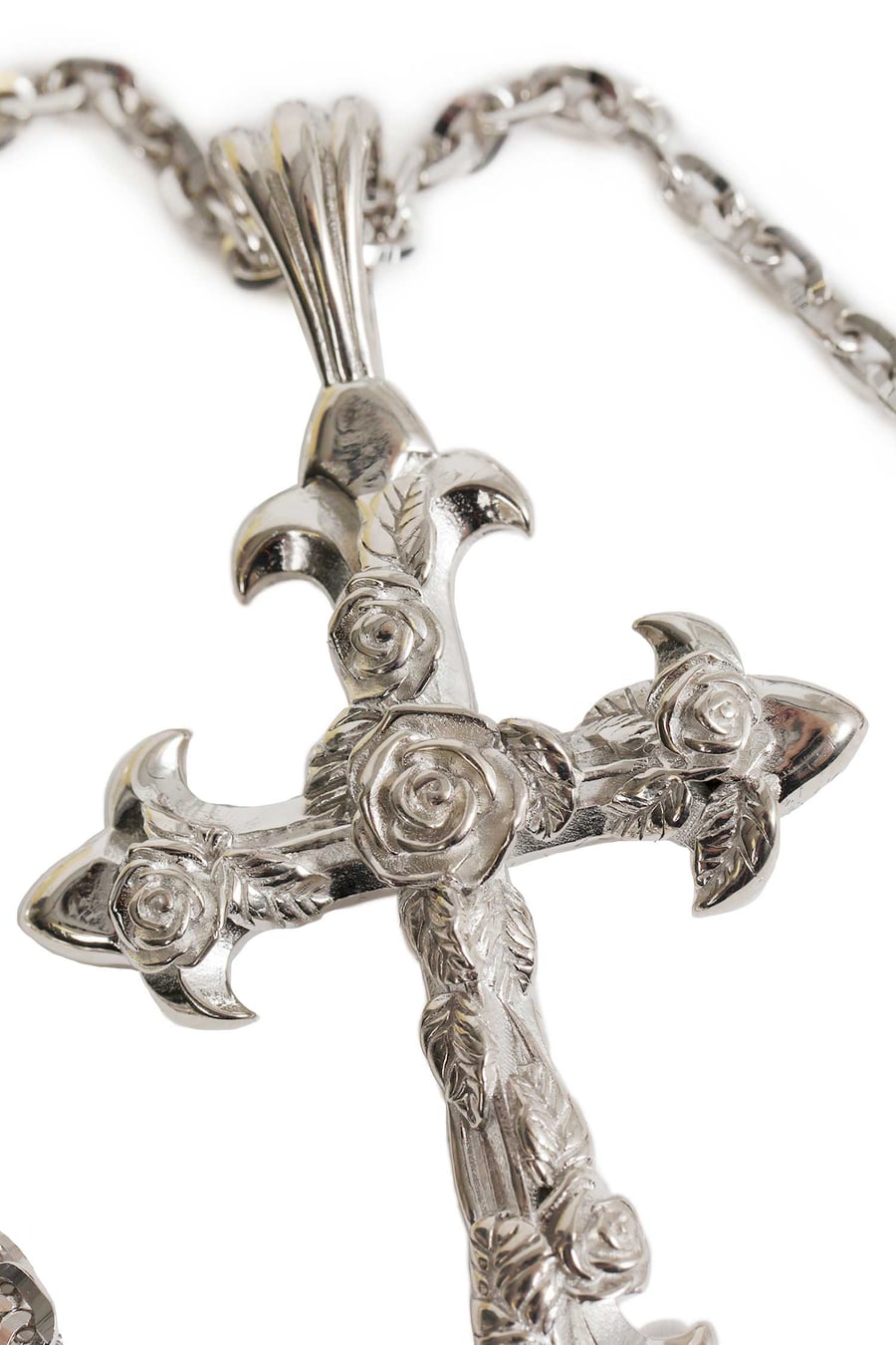 EMANUELE BICOCCHI Rose Cross Large Necklace, view 3