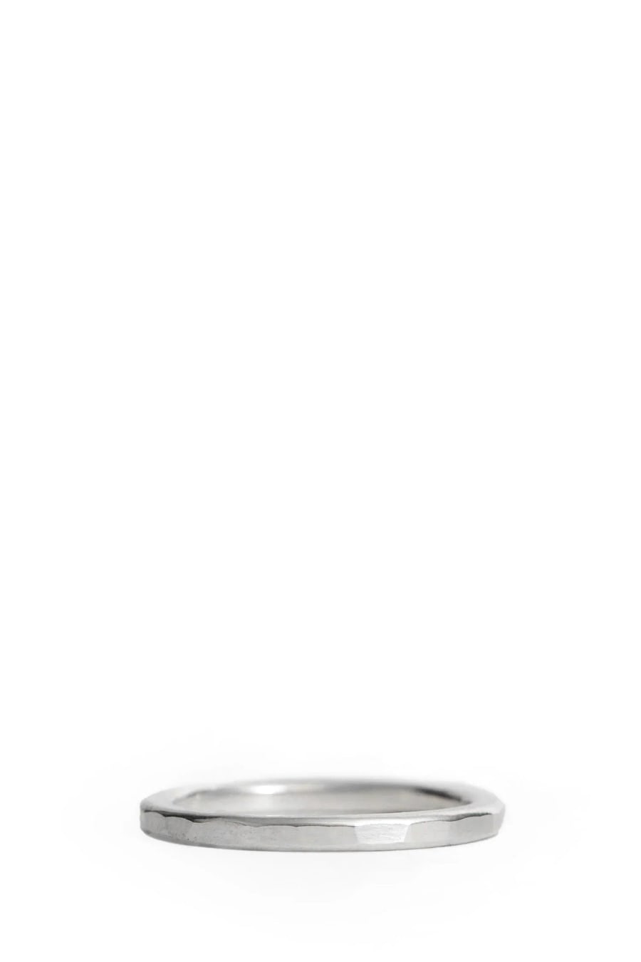 WERKSTATT MUNCHEN 4 Combination Hammered Ring, view 4