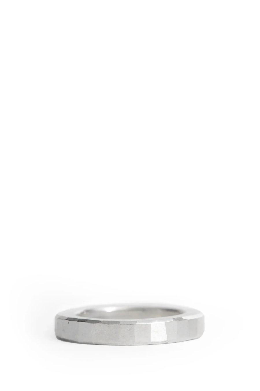 WERKSTATT MUNCHEN 4 Combination Hammered Ring, view 5