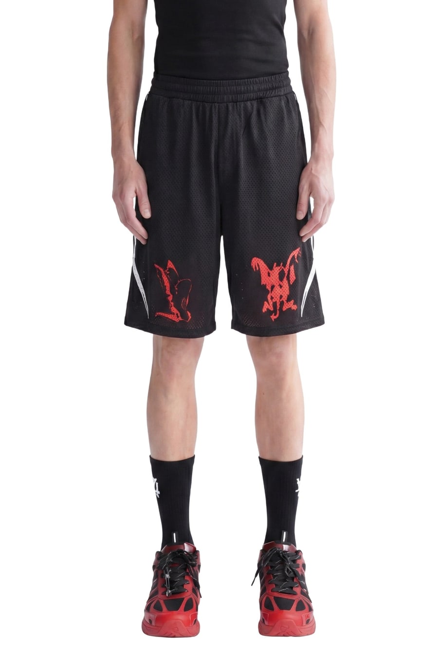 44 LABEL GROUP Y2K Shorts, view 2
