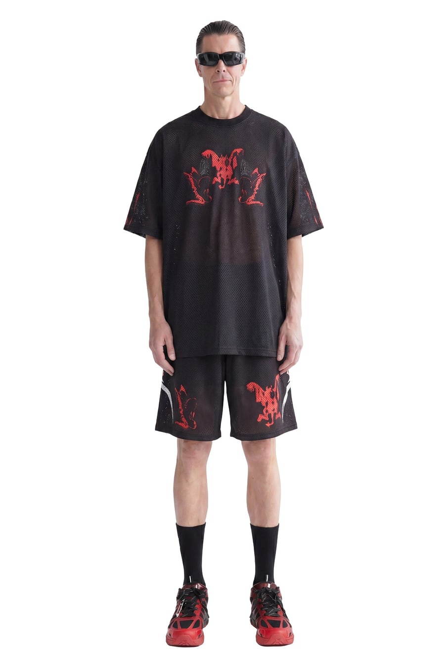 44 LABEL GROUP Y2K Shorts, view 4