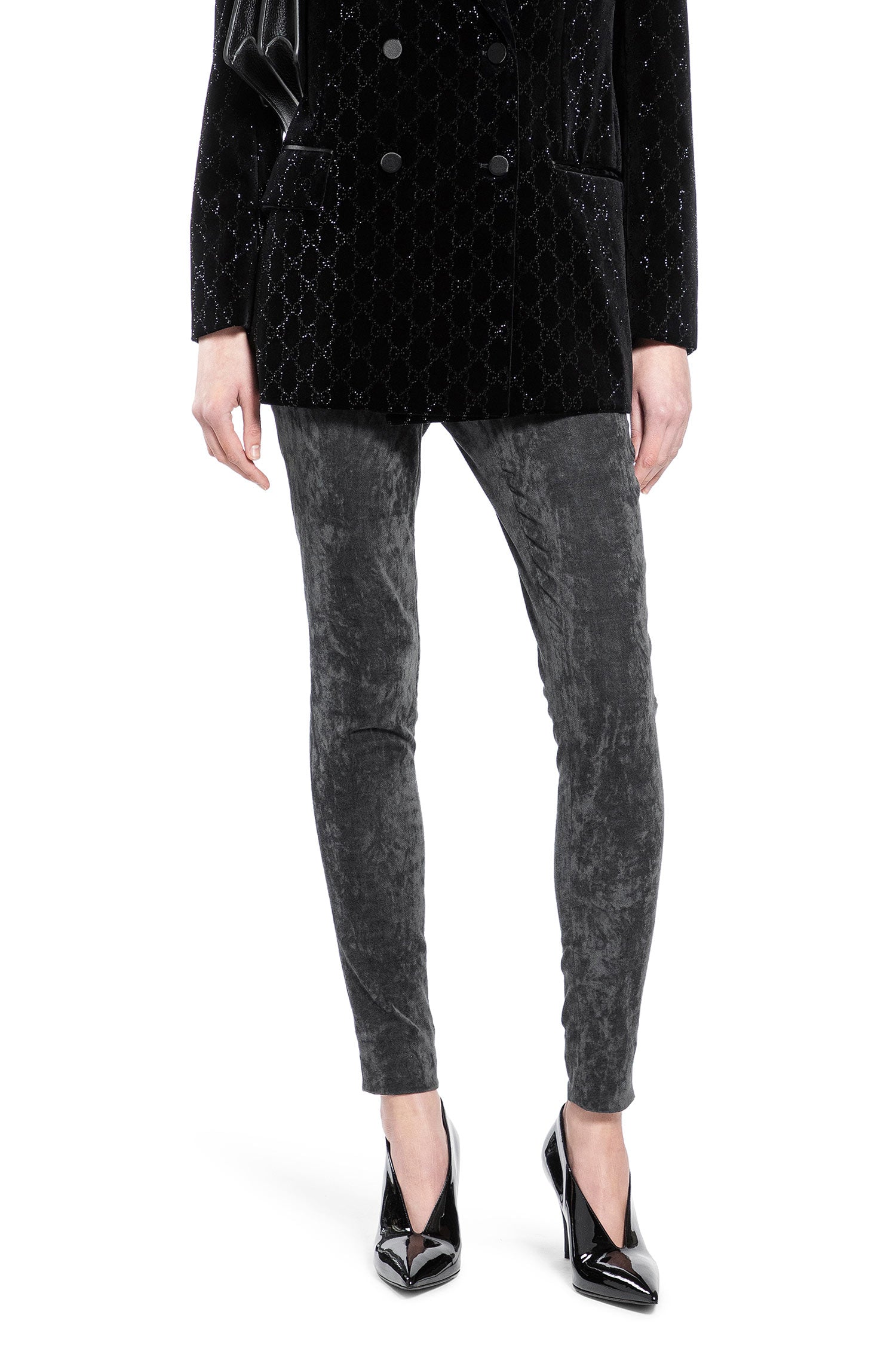 Gucci Stretch Velvet Leggings