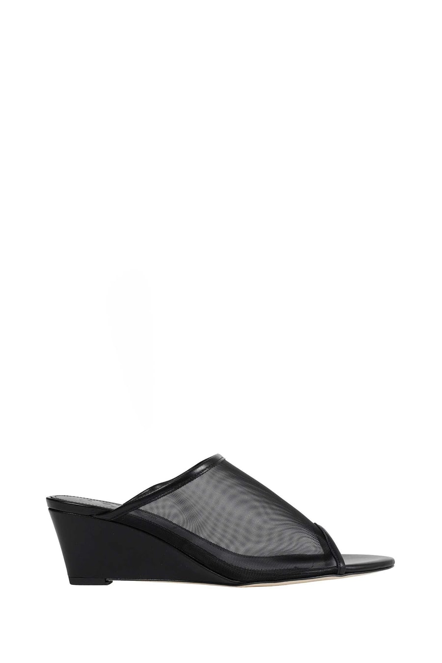 AEYDE Suzanne Mesh and Nappa Mules