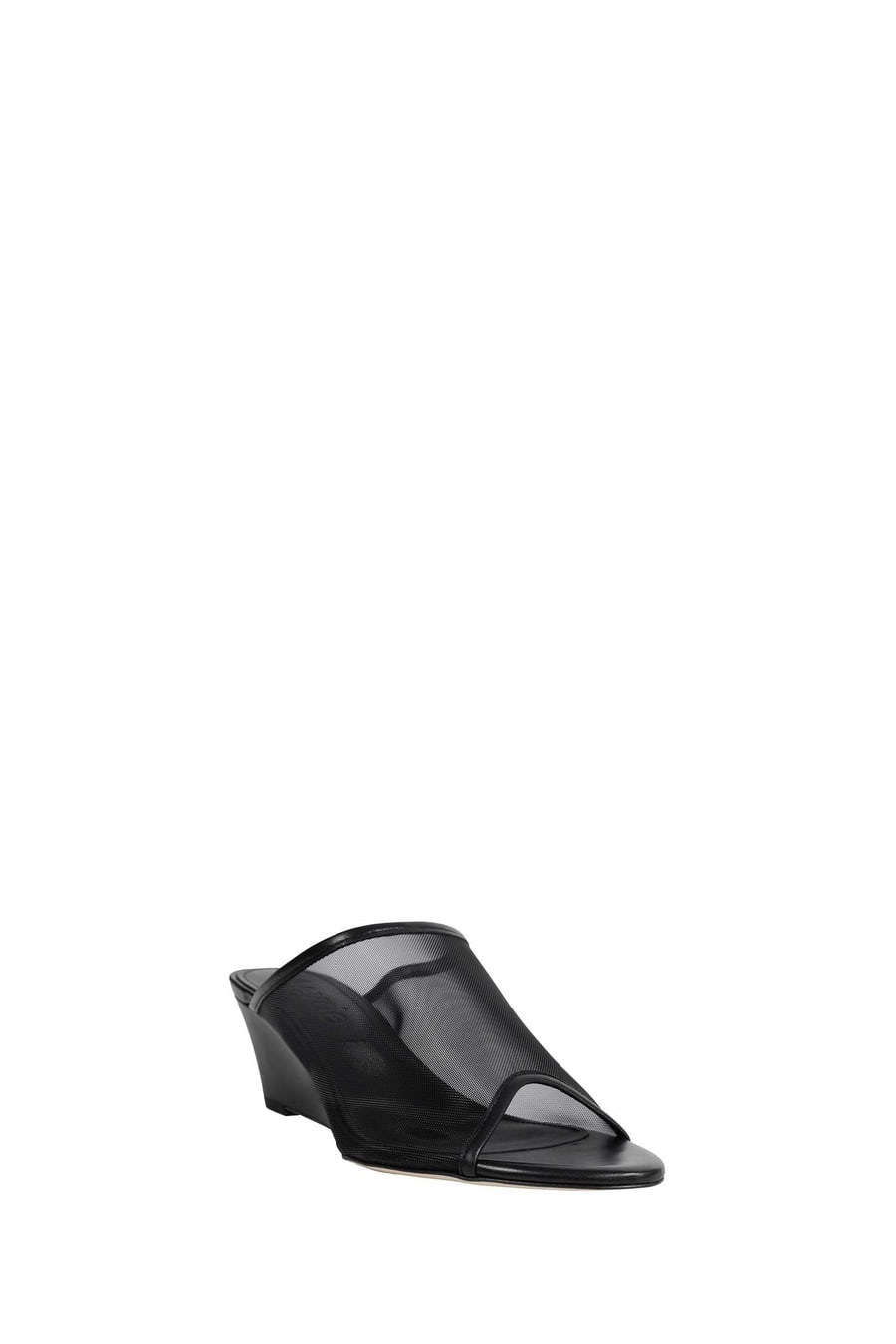 AEYDE Suzanne Mesh and Nappa Mules, view 2