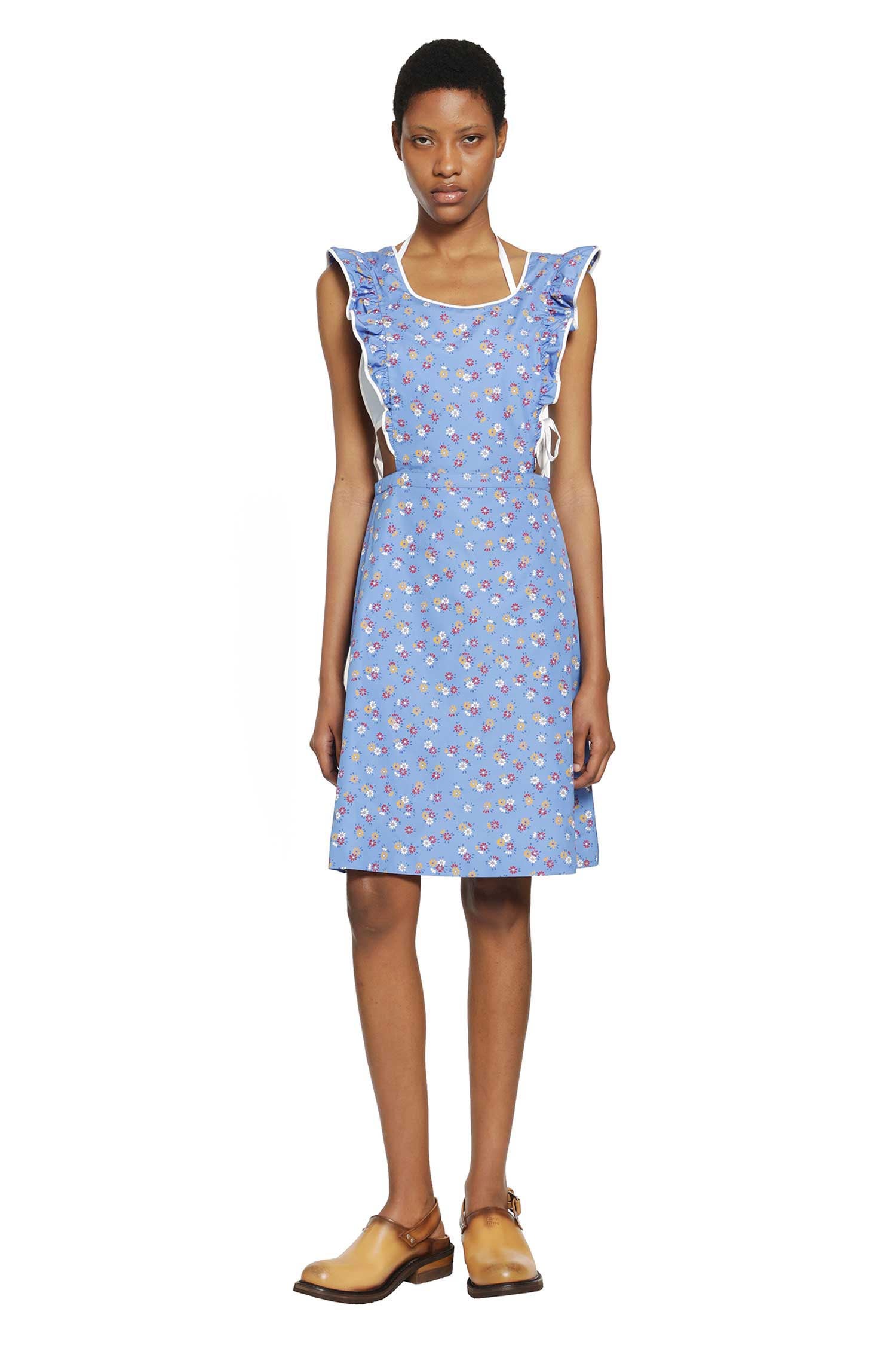Miu Miu Poplin Pinafore Dress, view 2