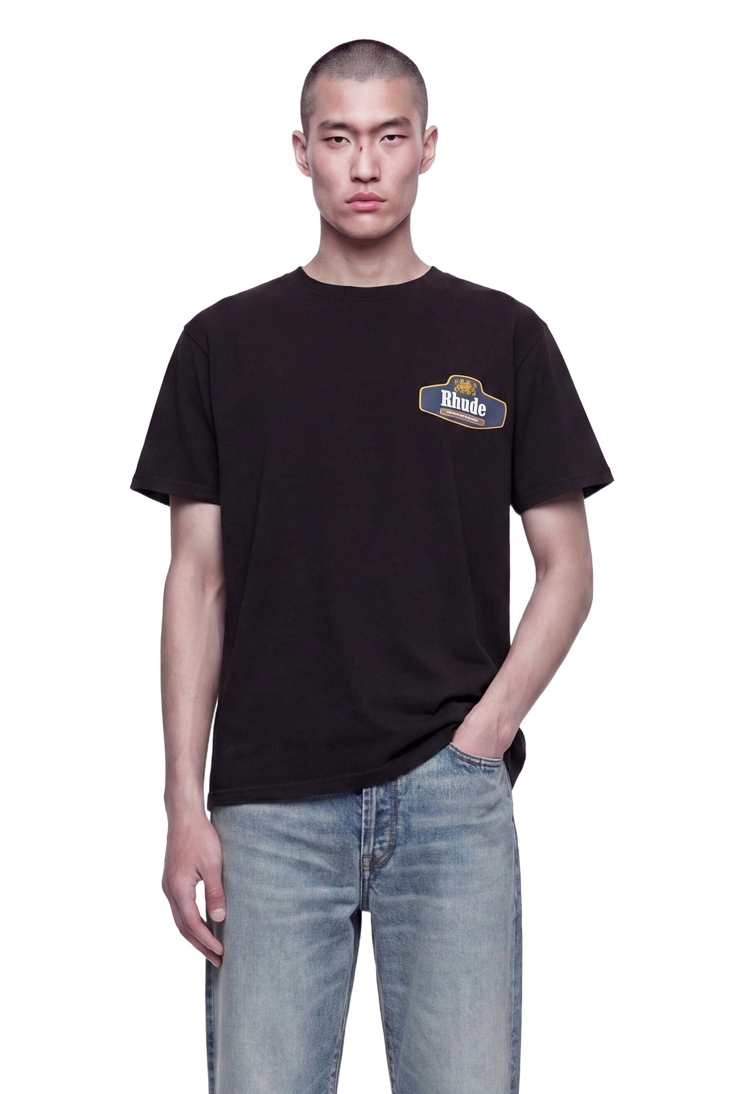 RHUDE Rhude Racing Crest Tee