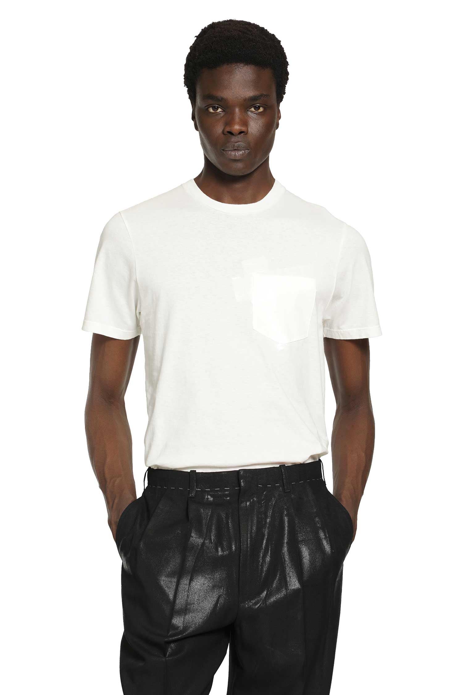 Maison Margiela Taped Cotton Jersey T-Shirt