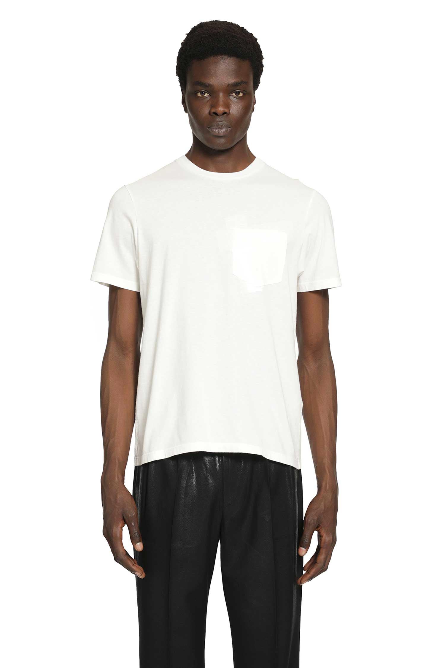 Maison Margiela Taped Cotton Jersey T-Shirt, view 2