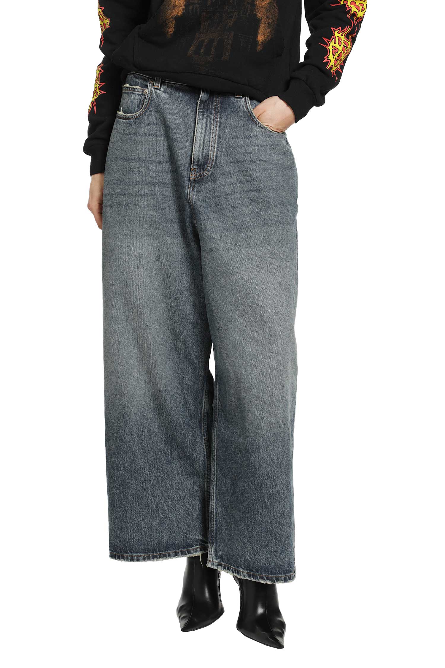 Balenciaga Low Crotch Baggy Jeans