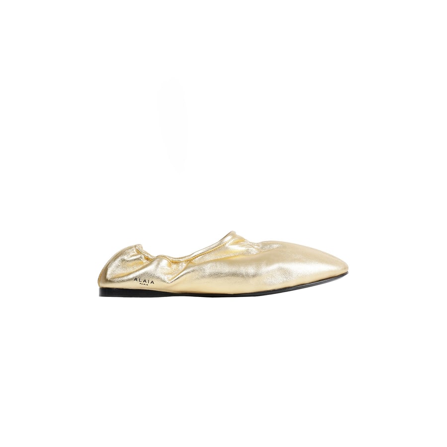 Alaïa Supple Leather Slippers, view 8