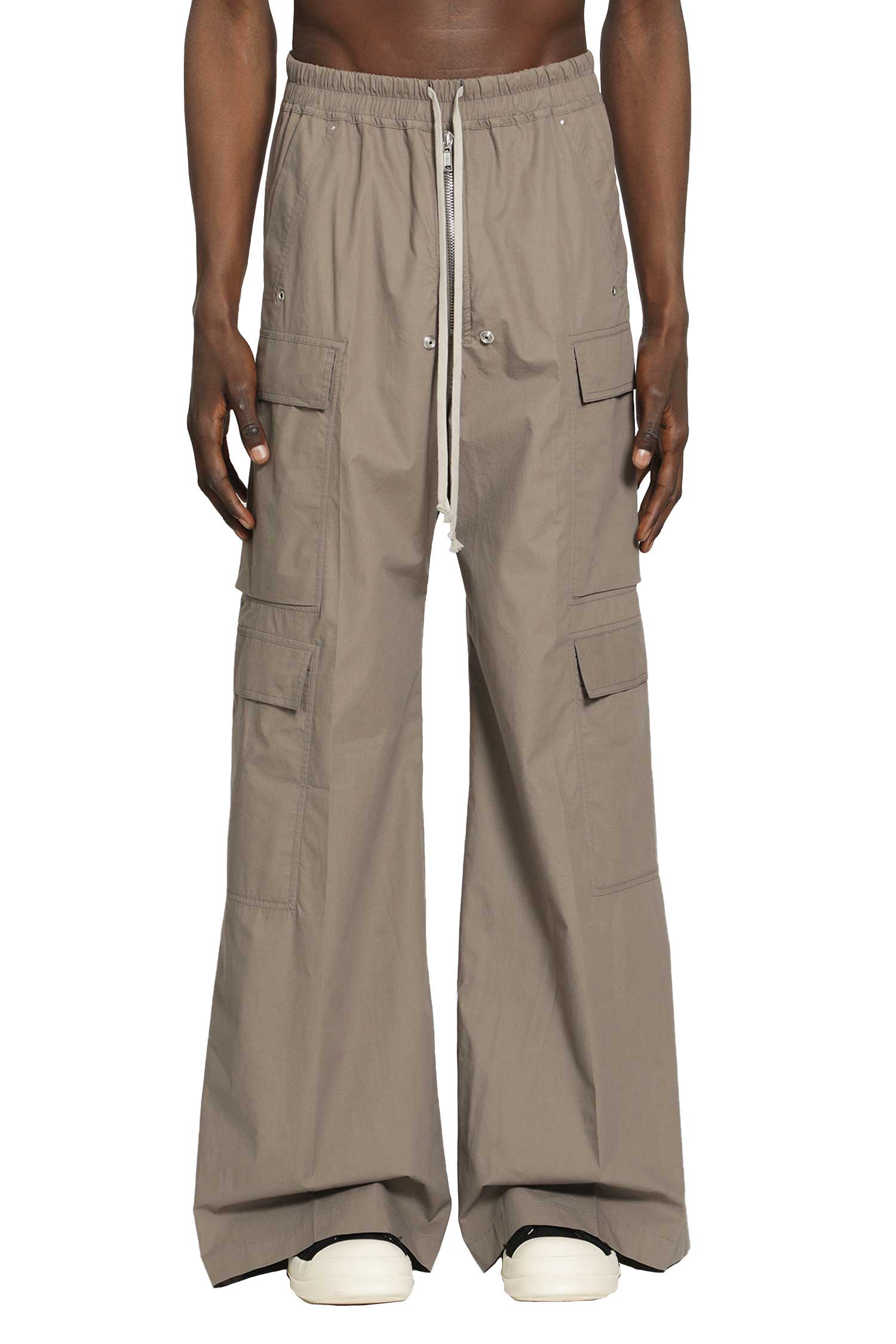 Rick Owens Temple Cargobelas in Cotton Poplin, view 2