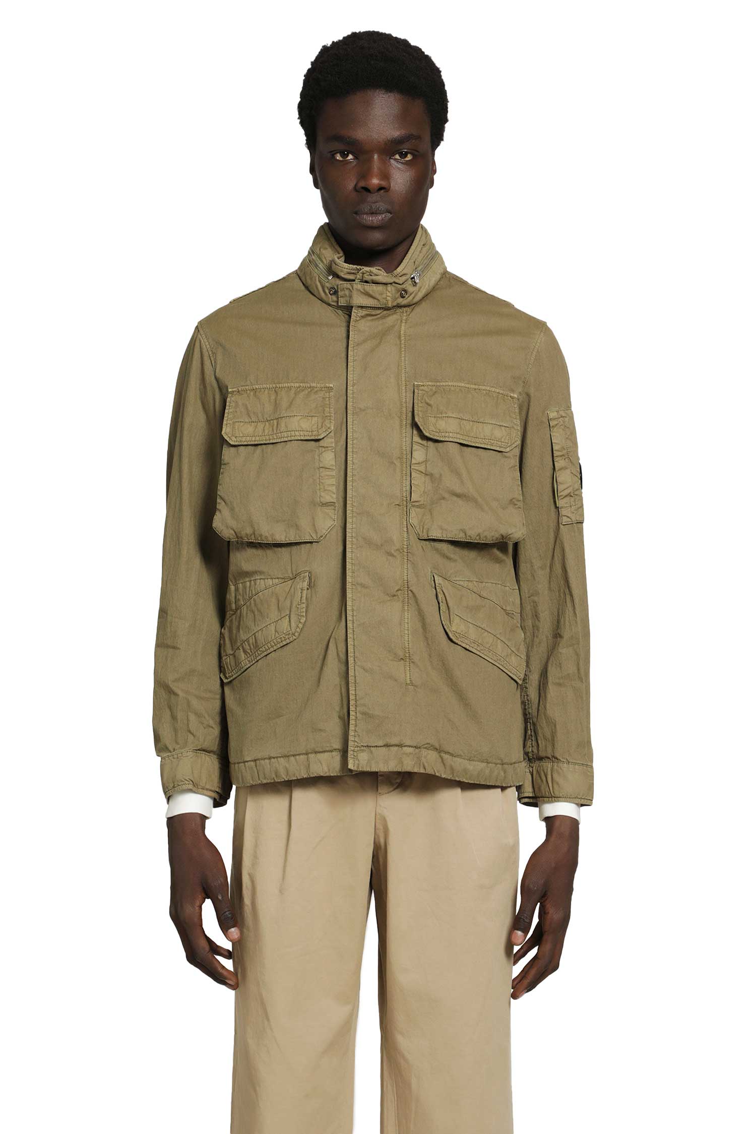 C.P. Company 50 Fili Waxed Field Jacket, view 2