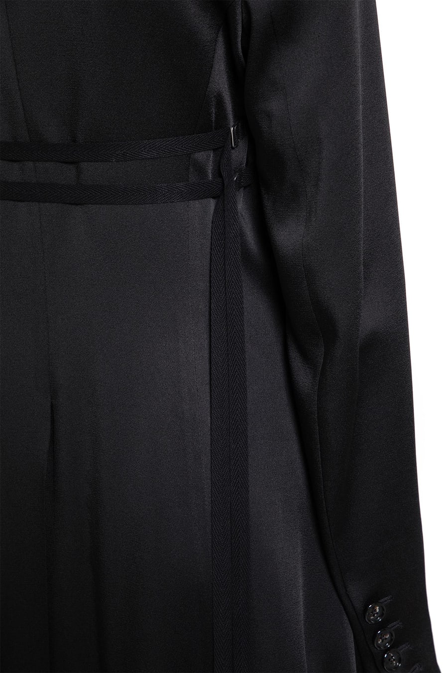 Ann Demeulemeester Abke X-Long Open Front Coat, view 5