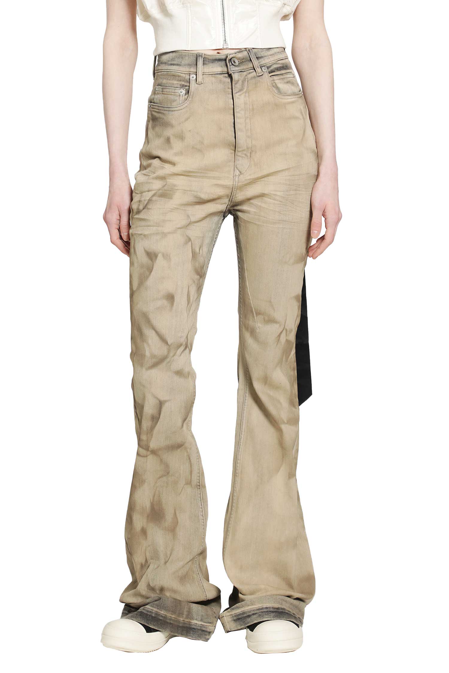 Rick Owens DRKSHDW Temple Bolan Bootcut Jeans