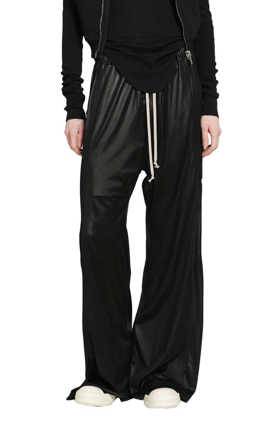 Rick Owens DRKSHDW Temple Wide Pusher Pants in Liquid Jersey