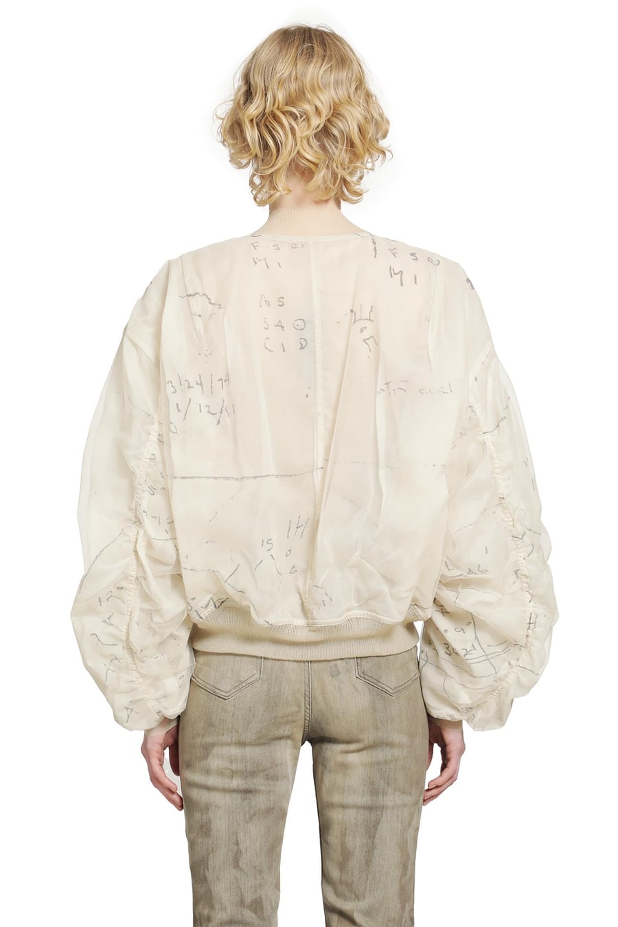 Rick Owens Secchia Flight Bomber Jacket, view 3