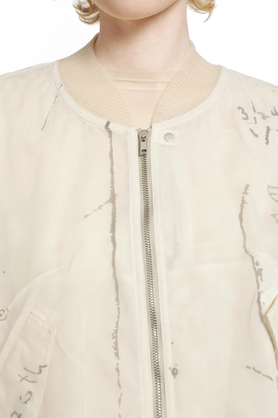 Rick Owens Secchia Flight Bomber Jacket, view 4