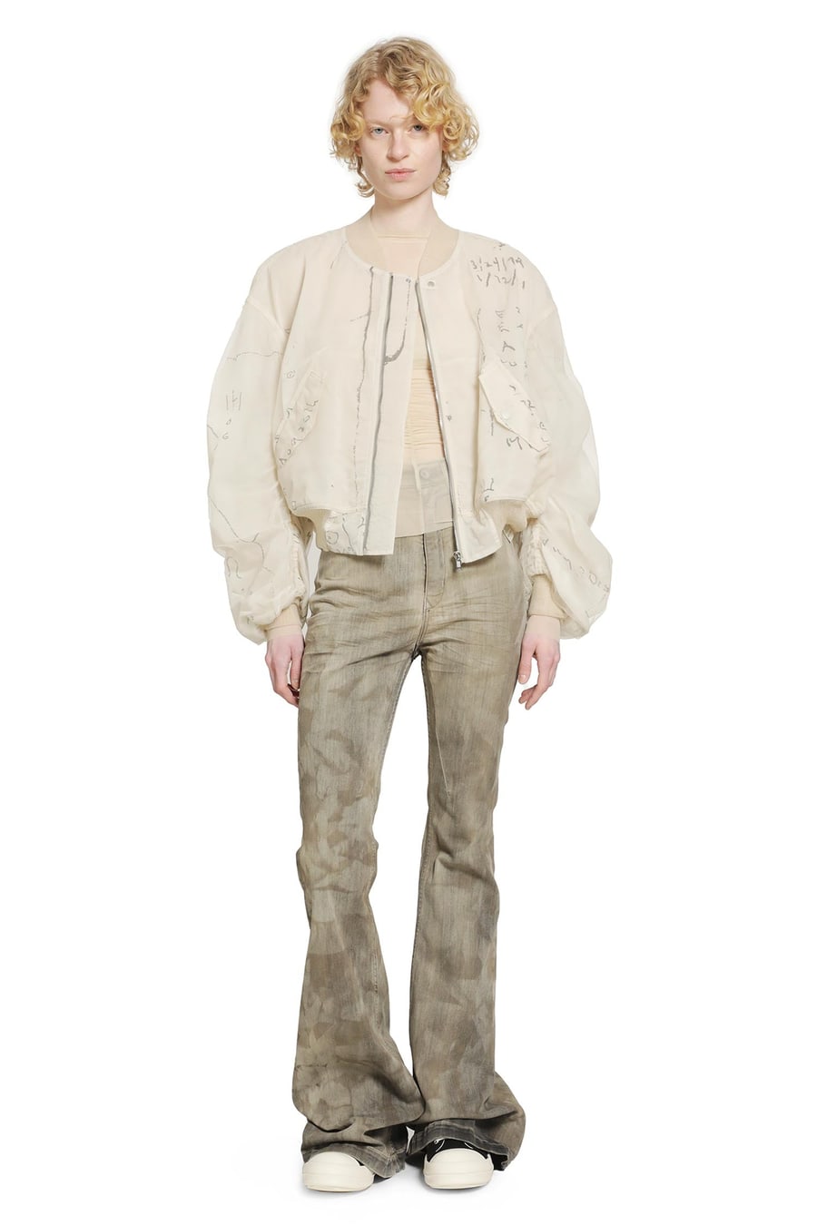 Rick Owens Secchia Flight Bomber Jacket, view 5